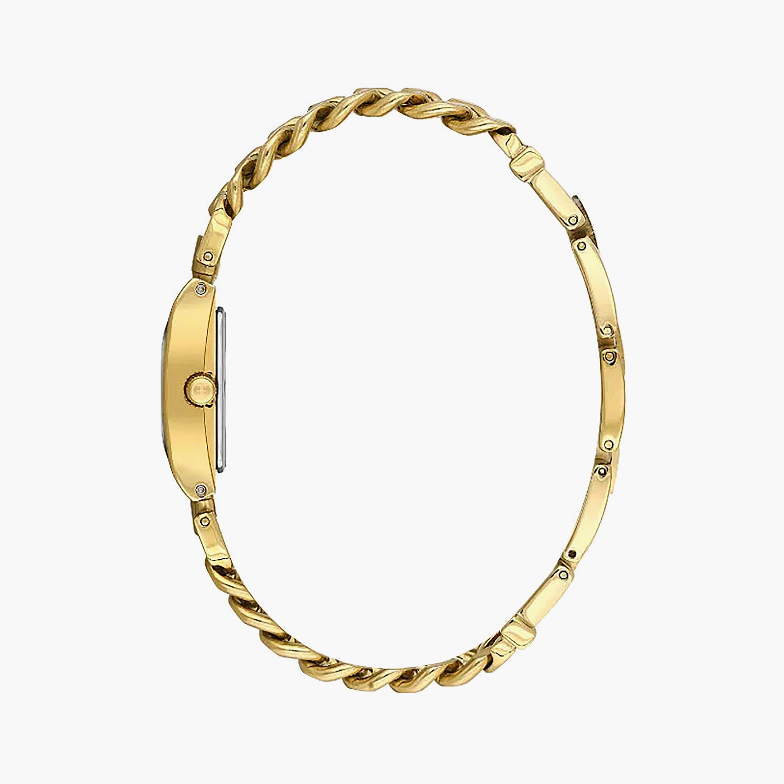 Freelook Jolie Gold Stainless Steel Watch for Women | FL.1.10538-2-women-watchesandjewellery-watches-image-2