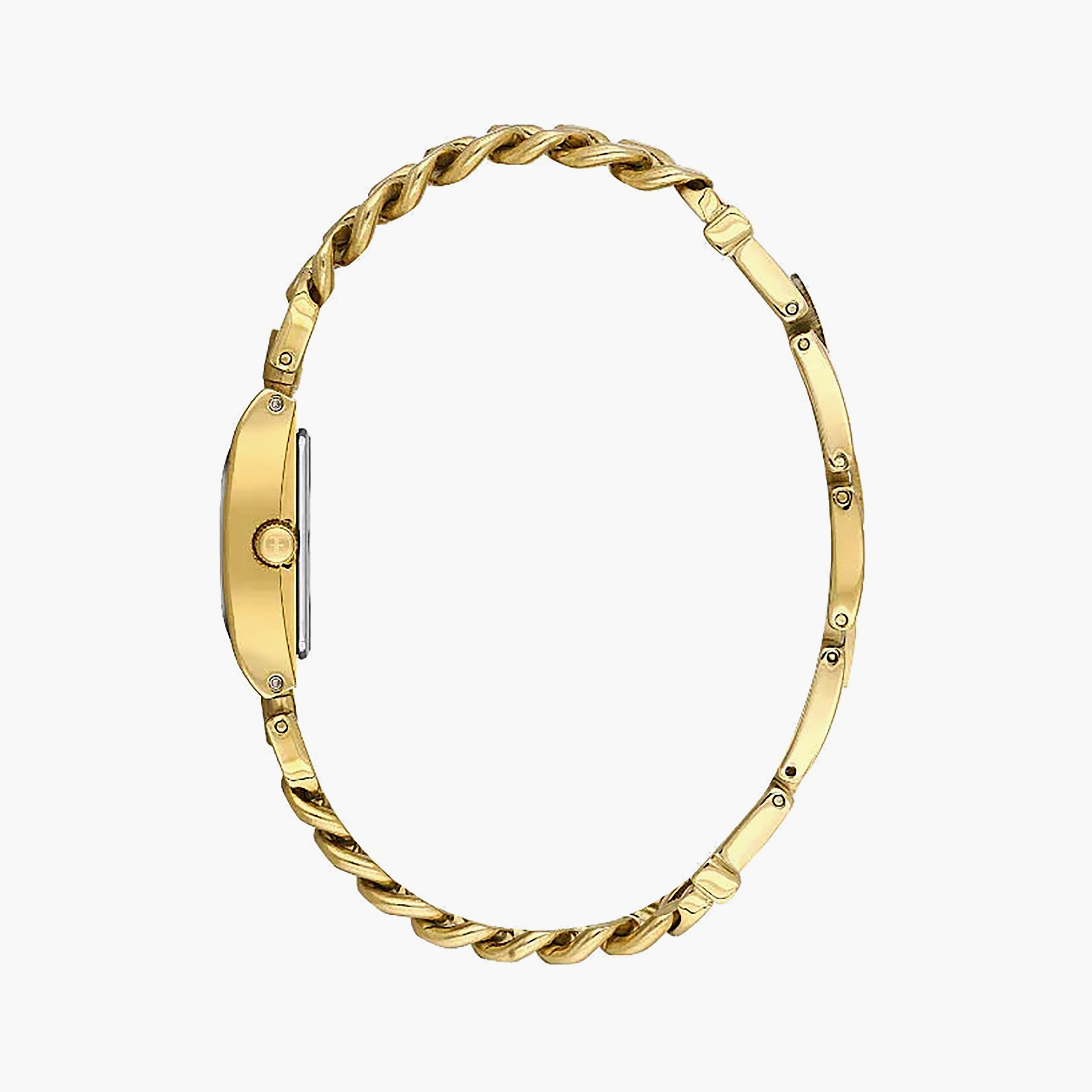 Freelook Jolie Gold Stainless Steel Watch for Women | FL.1.10538-3-women-watchesandjewellery-watches-image-2