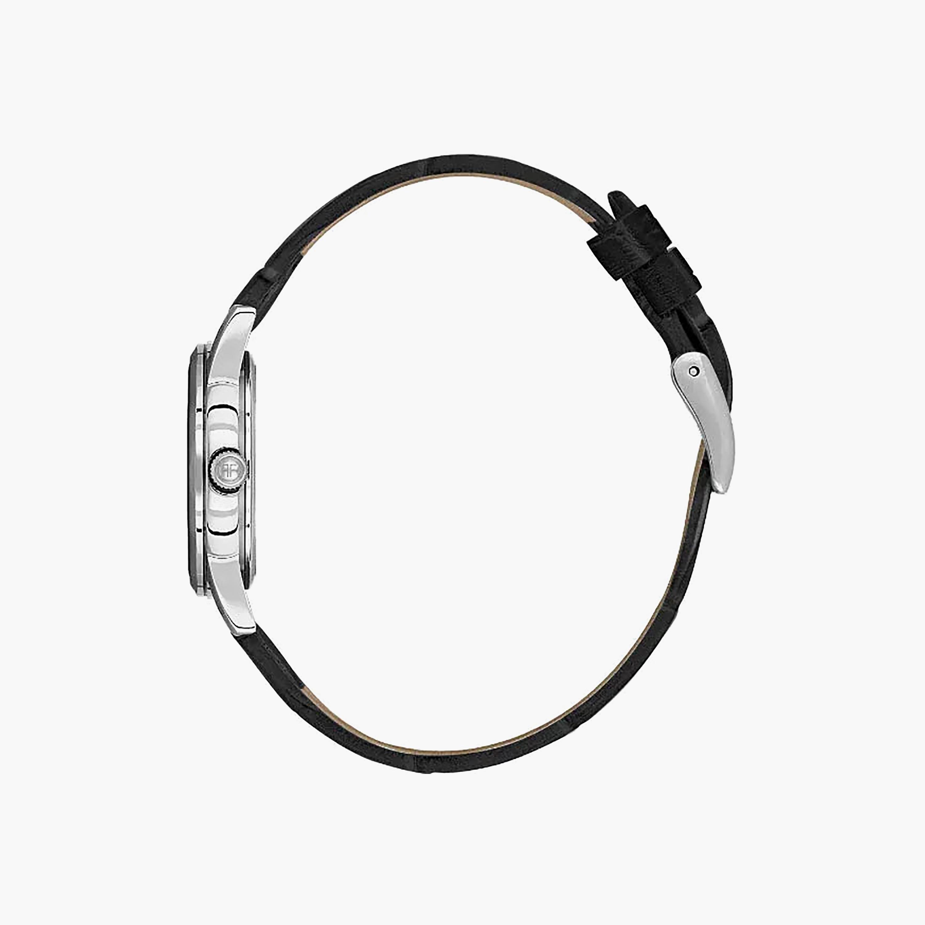 Freelook Naturelle Black Leather Watch for Women | FL.1.10541-1-women-watchesandjewellery-watches-image-2