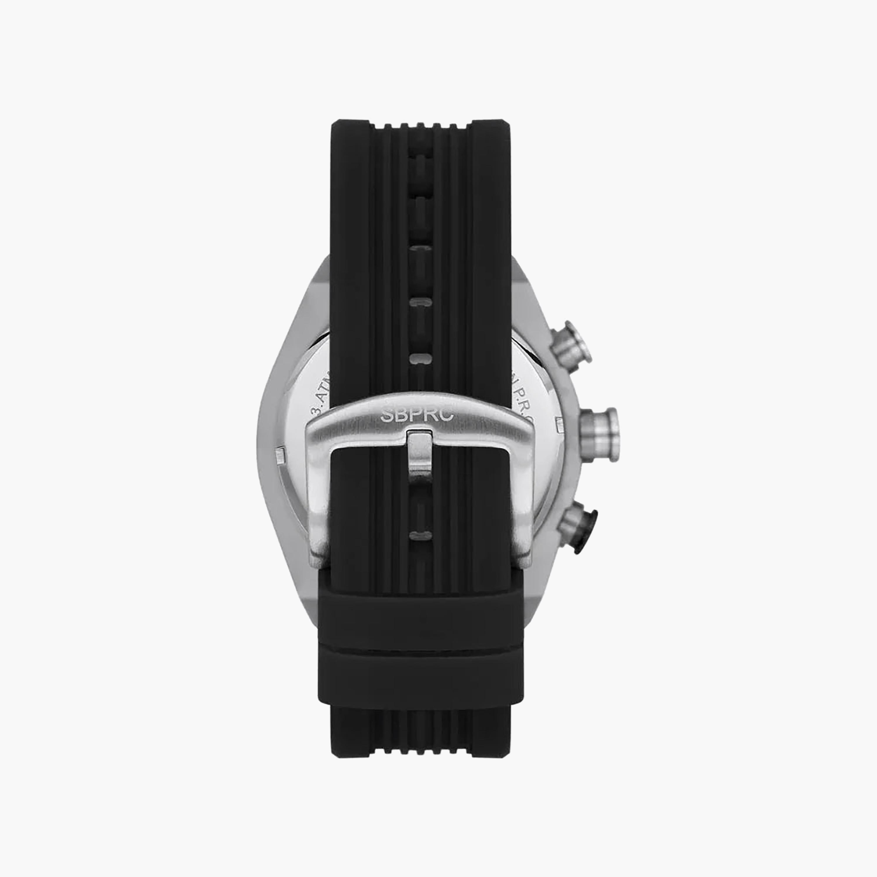 ساعة سانتا باربرا بولو راكيت كلوب للرجال بسوار سيليكون أسود | SB.1.10510-1-men-watchesandjewellery-watches-image-4
