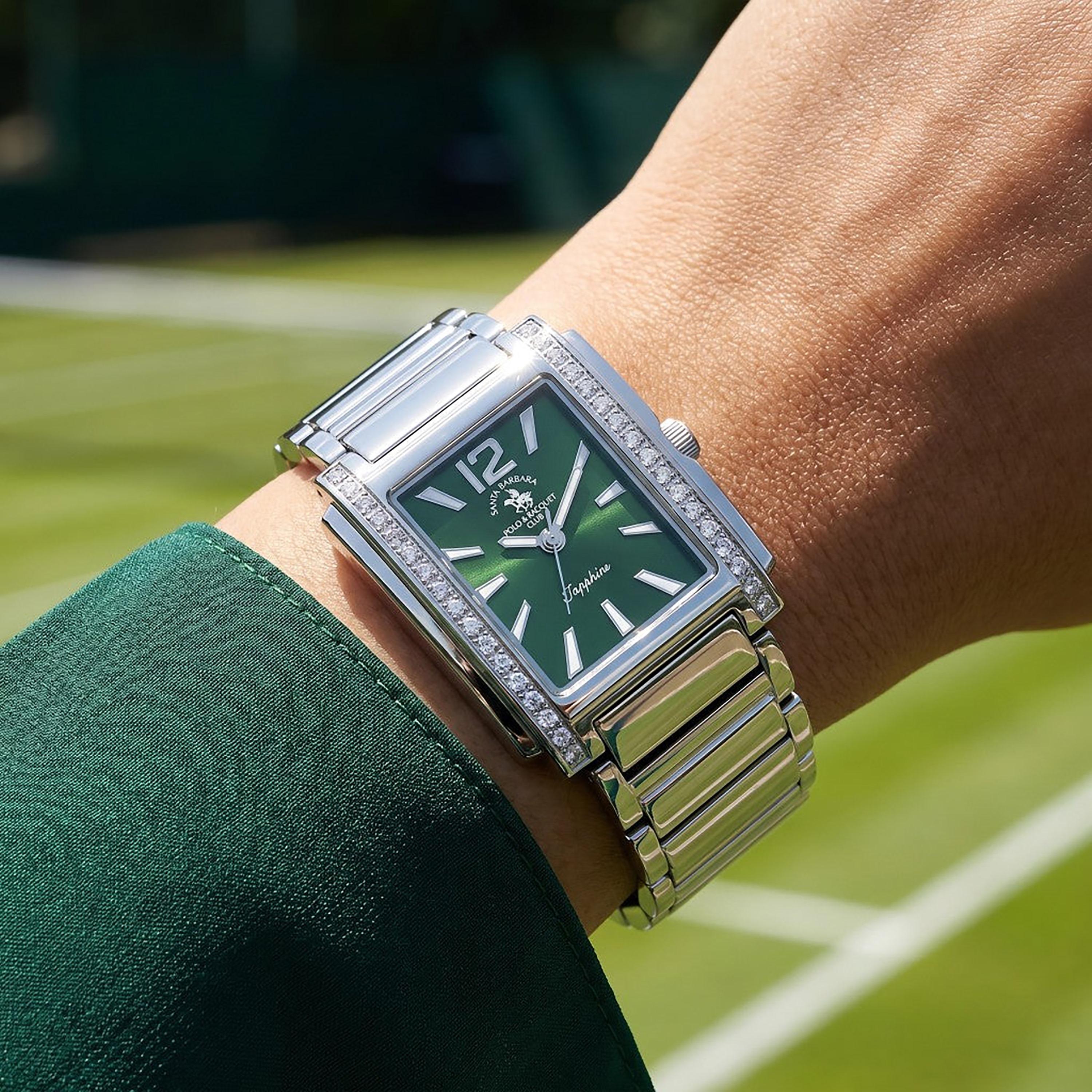 Santa Barbara Polo   Racquet Club Luxury Silver Stainless Steel Watch for Women | SB.1.10547-2-women-watchesandjewellery-watches-image-3