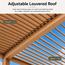 Swin Woodgrain Aluminium Louver Pergola - 300x400 cm-promo_HC_AE_discountpromo_20042020-image-5