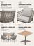 طقم طعام خارجي 4 مقاعد - سوين-furniture-outdoor-diningfurniture-image-7