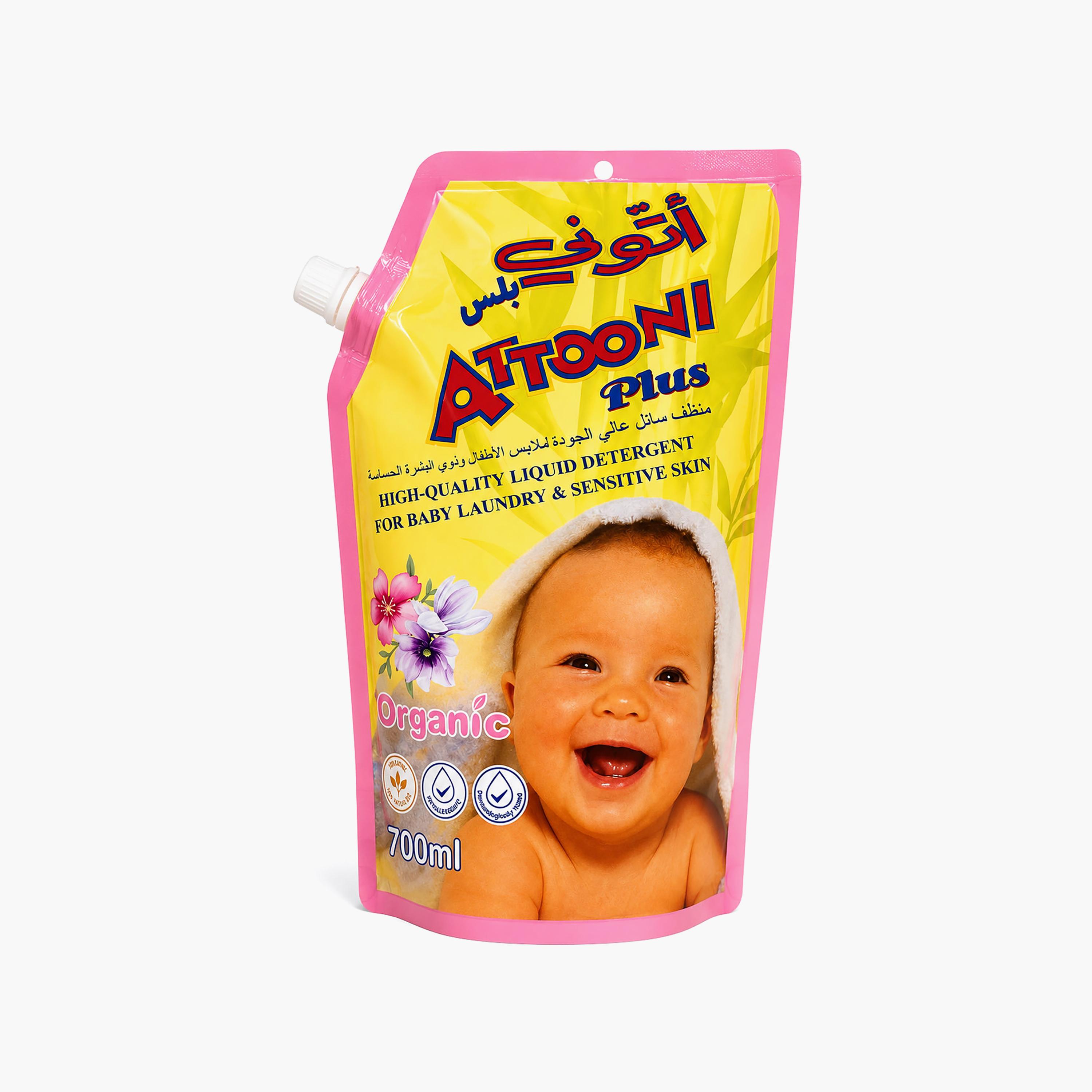Attooni Plus Organic High Quality Liquid Detergent - 700 ml-baby-feeding-cleaningliquids-image-1