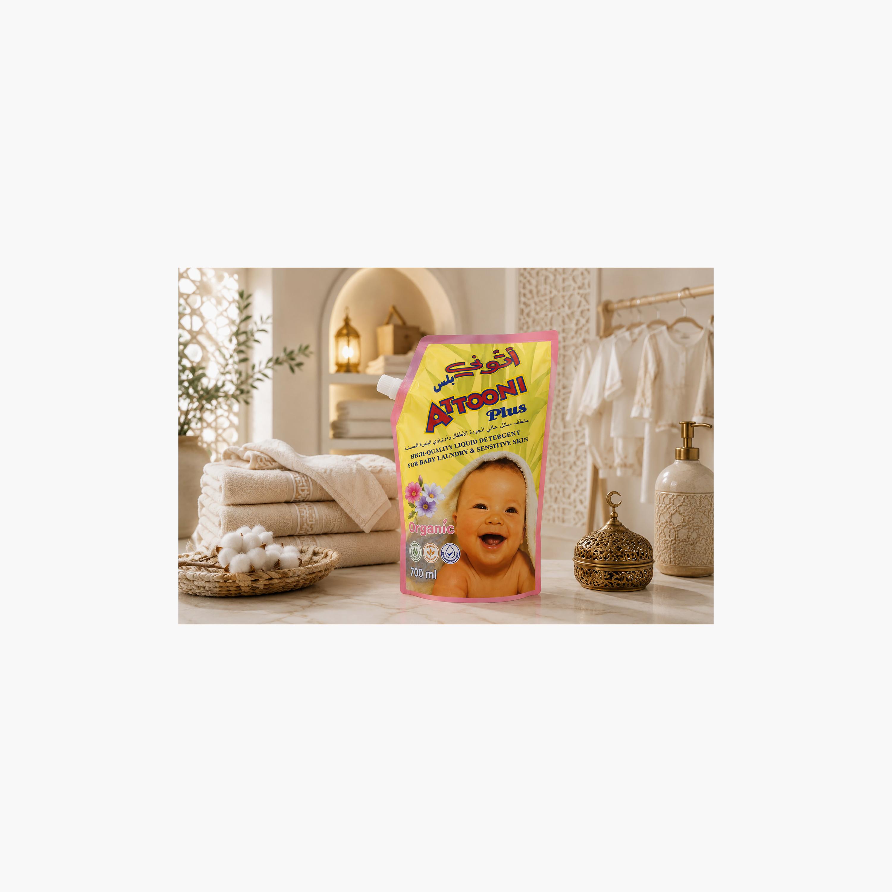 Attooni Plus Organic High Quality Liquid Detergent - 700 ml-baby-feeding-cleaningliquids-image-4