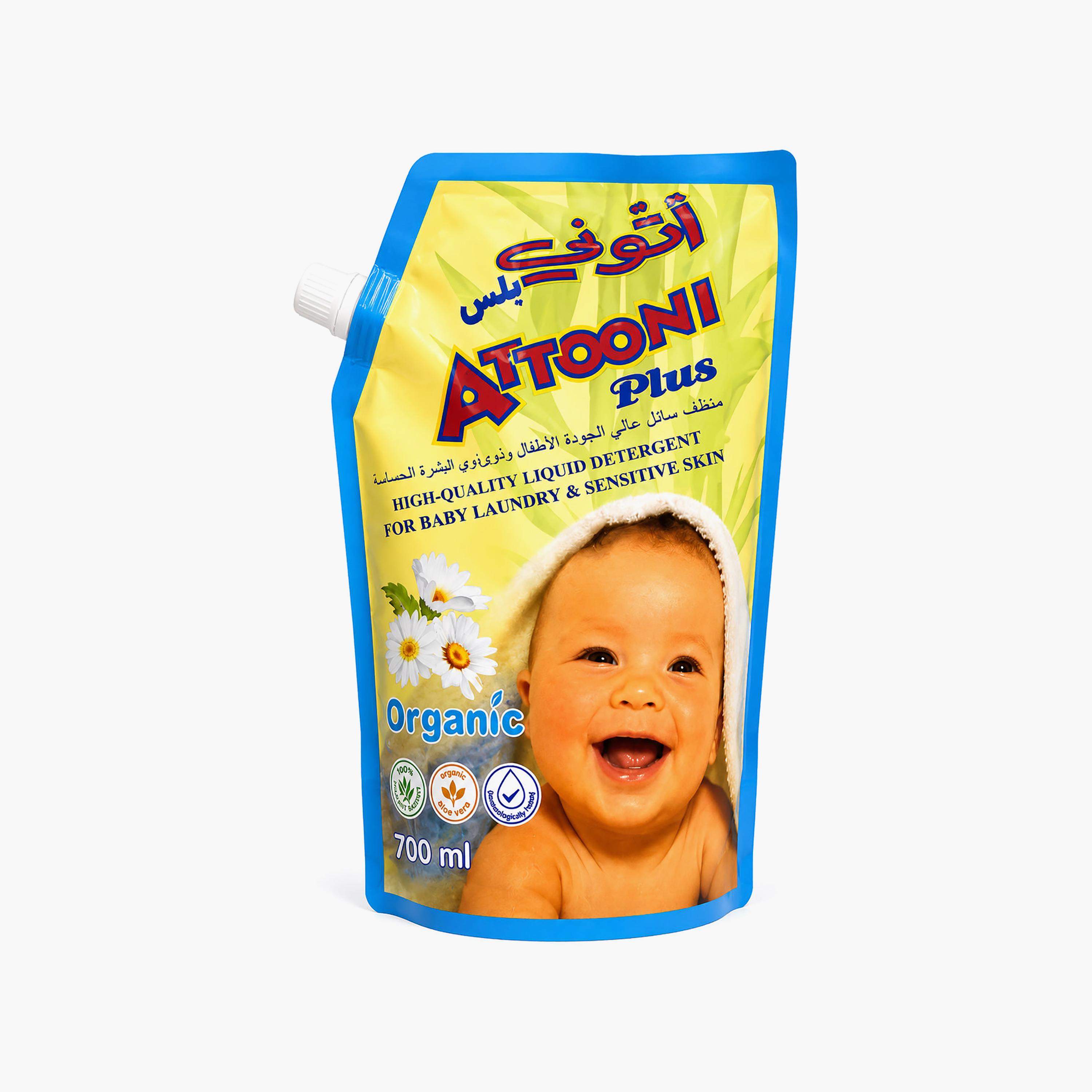 Attooni Plus Organic High Quality Liquid Detergent - 700 ml-baby-feeding-cleaningliquids-image-1