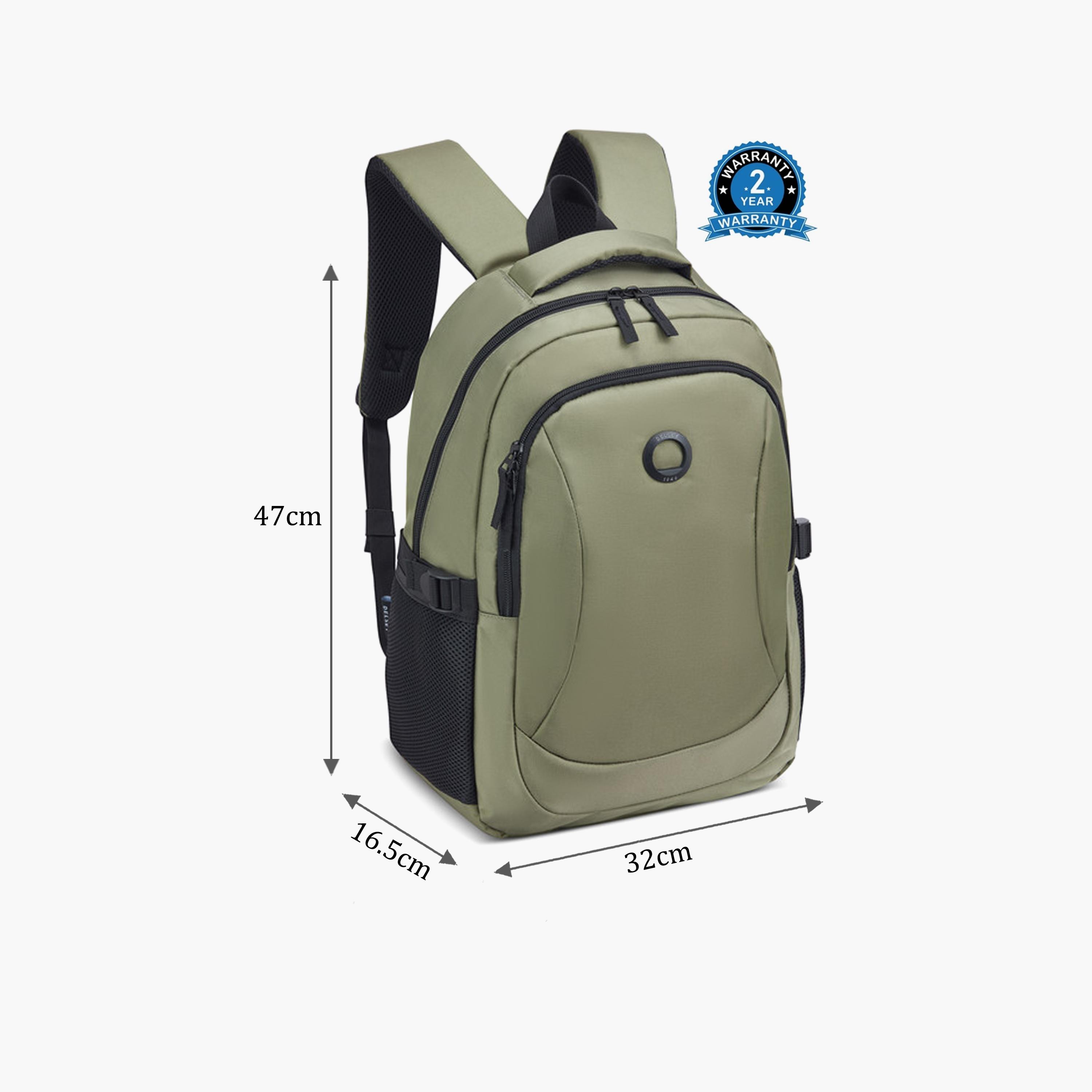 Delsey Paris 25 L | 15.6 Inches Kyle Laptop Backpack, Polyester, Adjustable Strap | 3612600-women-bagsandwallets-backpacks-image-2