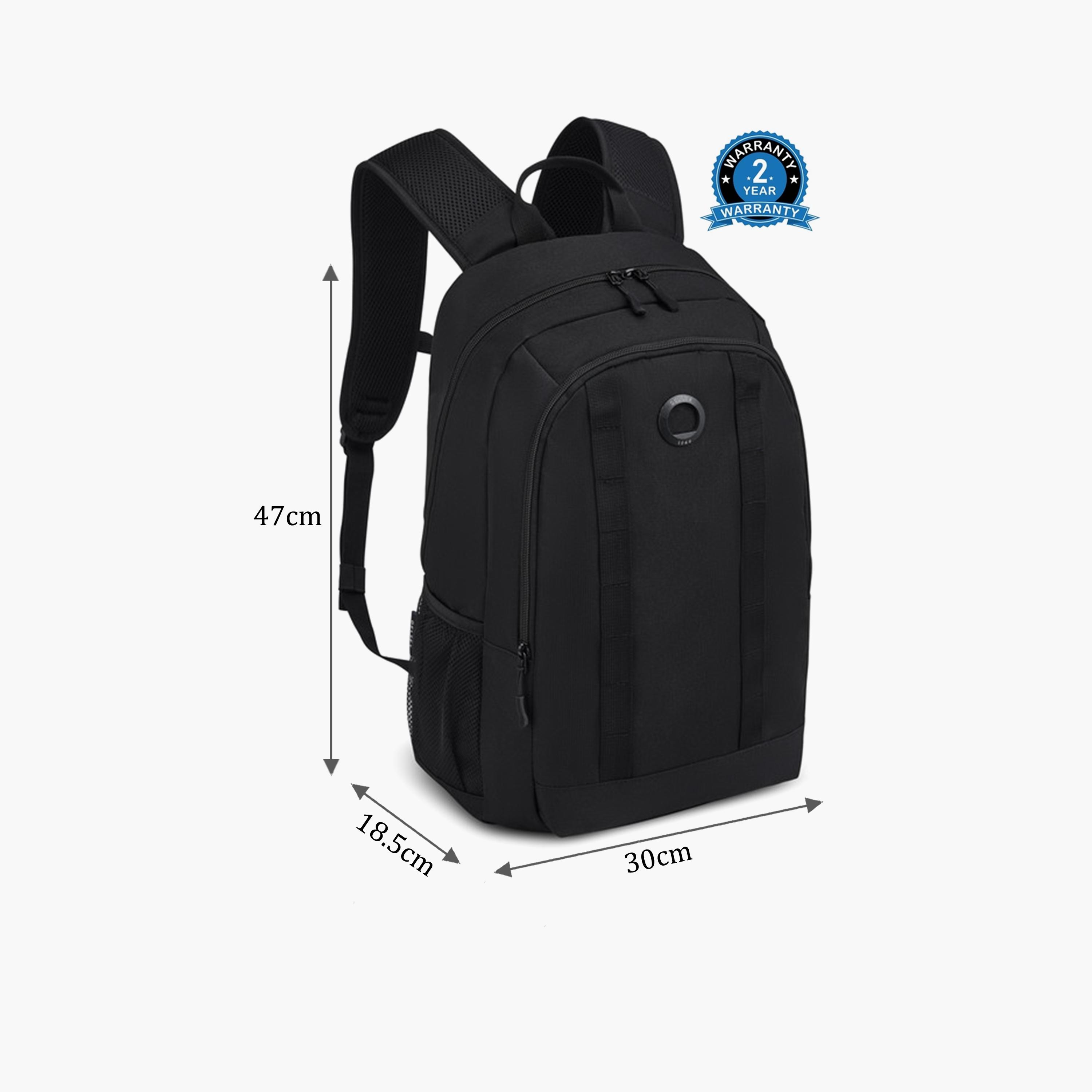 Delsey Paris 26.08 L | 15.6 Inches Xavier Backpack, Polyester, Adjustable Strap | 36146000-women-bagsandwallets-backpacks-image-7