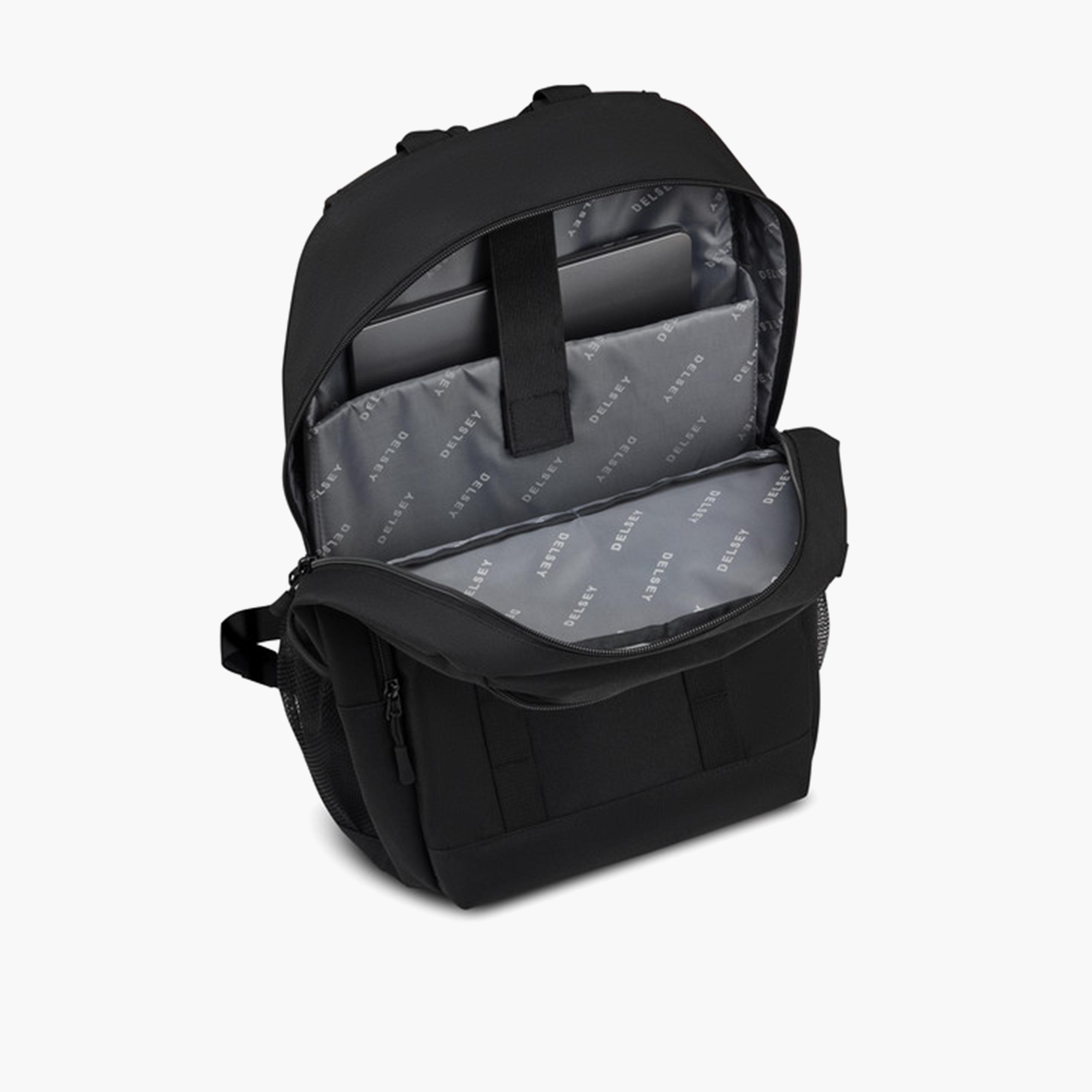 Delsey Paris 26.08 L | 15.6 Inches Xavier Backpack, Polyester, Adjustable Strap | 36146000-women-bagsandwallets-backpacks-image-2