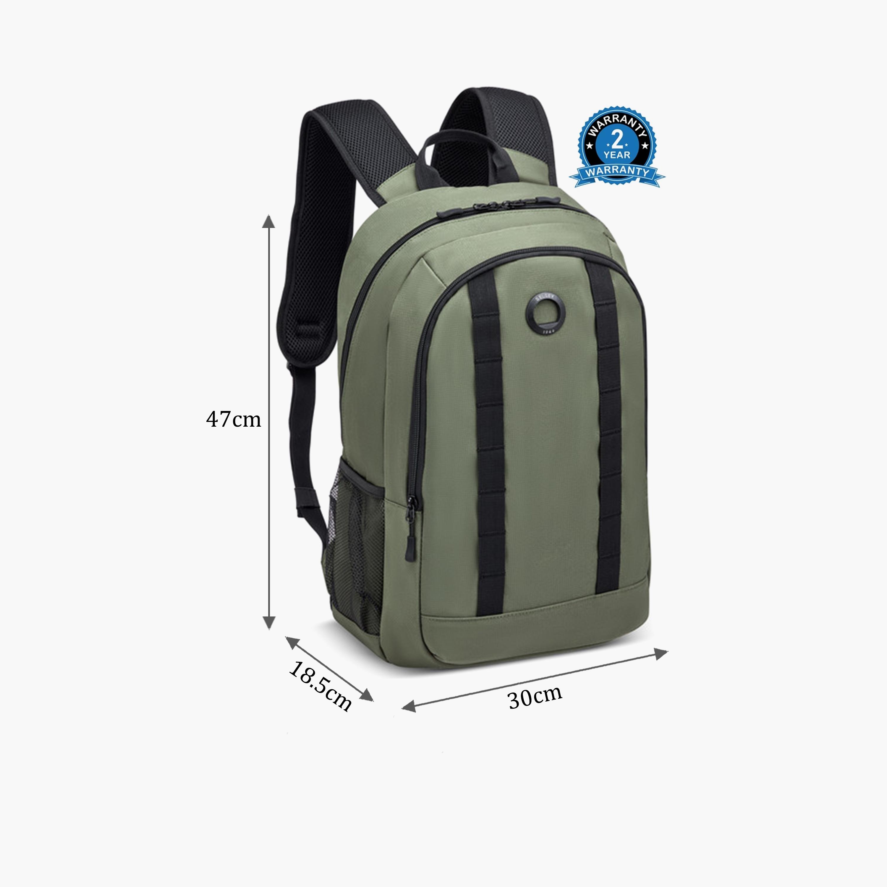 Delsey Paris 26.08 L | 15.6 Inches Xavier Backpack, Polyester, Adjustable Strap | 36146000-women-bagsandwallets-backpacks-image-2
