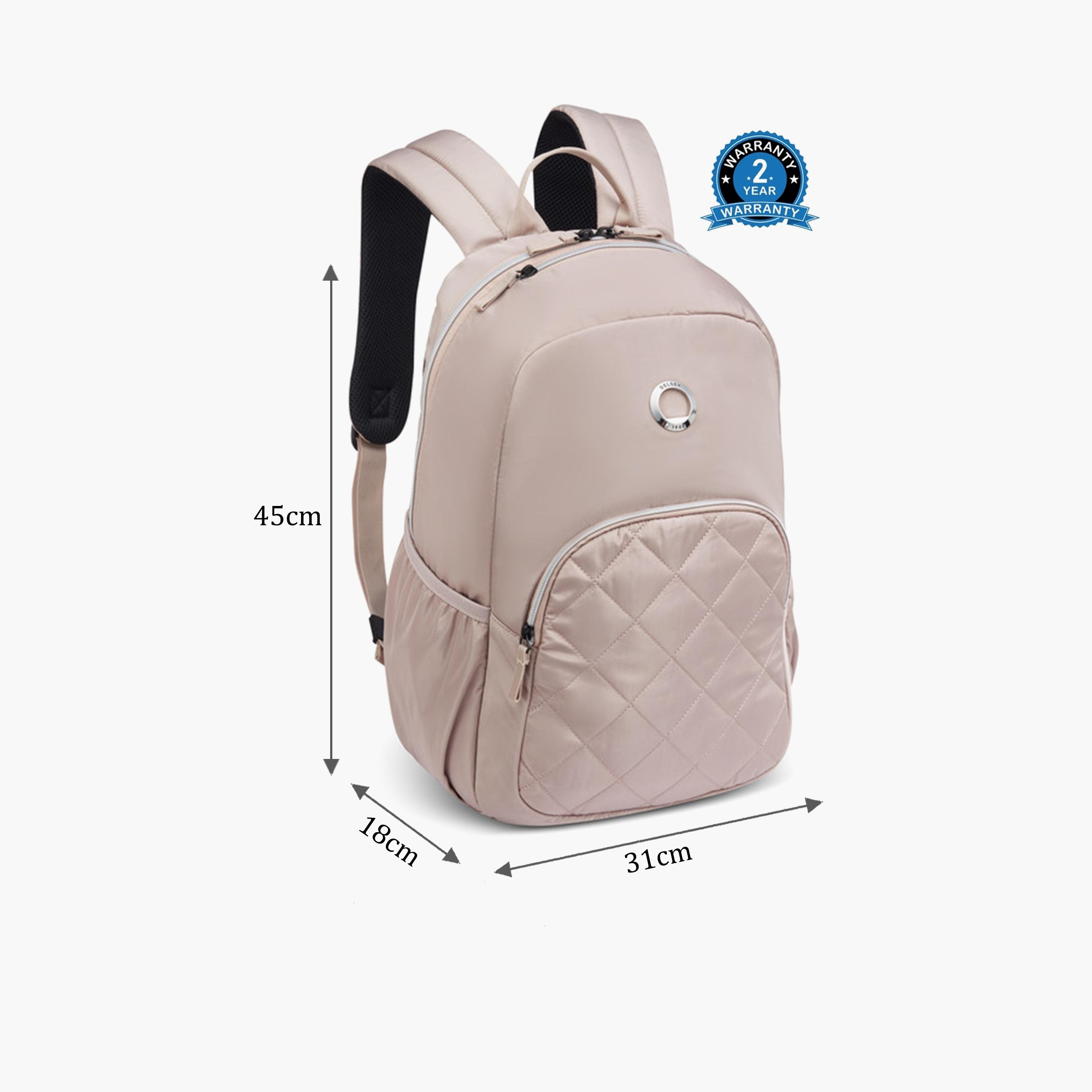 Delsey Paris 25 L | 15.6 Inches Karen Laptop Backpack, Polyester, Adjustable Strap | 3620600-women-bagsandwallets-backpacks-image-2