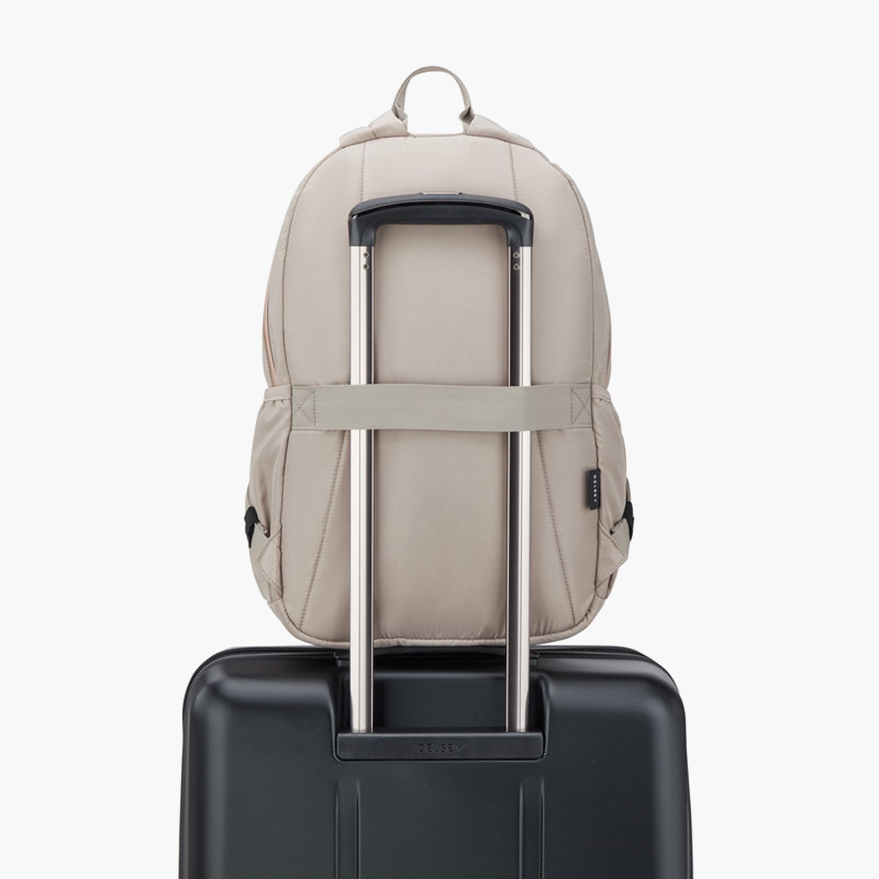Delsey Paris 24.41 L | 15.6 Inches Sunny 1 Laptop Backpack, Polyester, Adjustable Strap | 3622600-women-bagsandwallets-backpacks-image-9