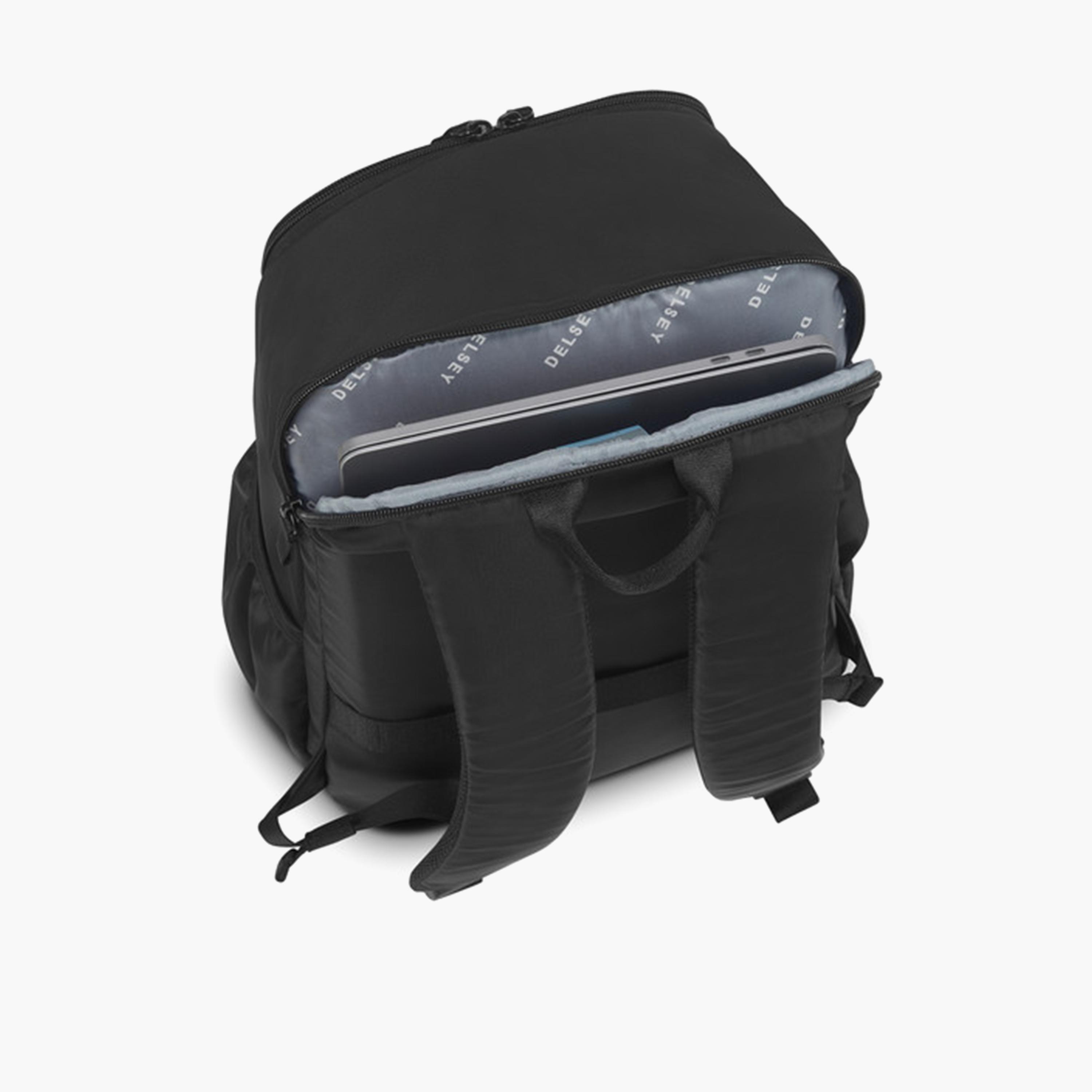 Delsey Paris 20 L | 15.6 Inches Sunny 2 Laptop Backpack, Polyester, Adjustable Strap | 36226010-women-bagsandwallets-backpacks-image-6