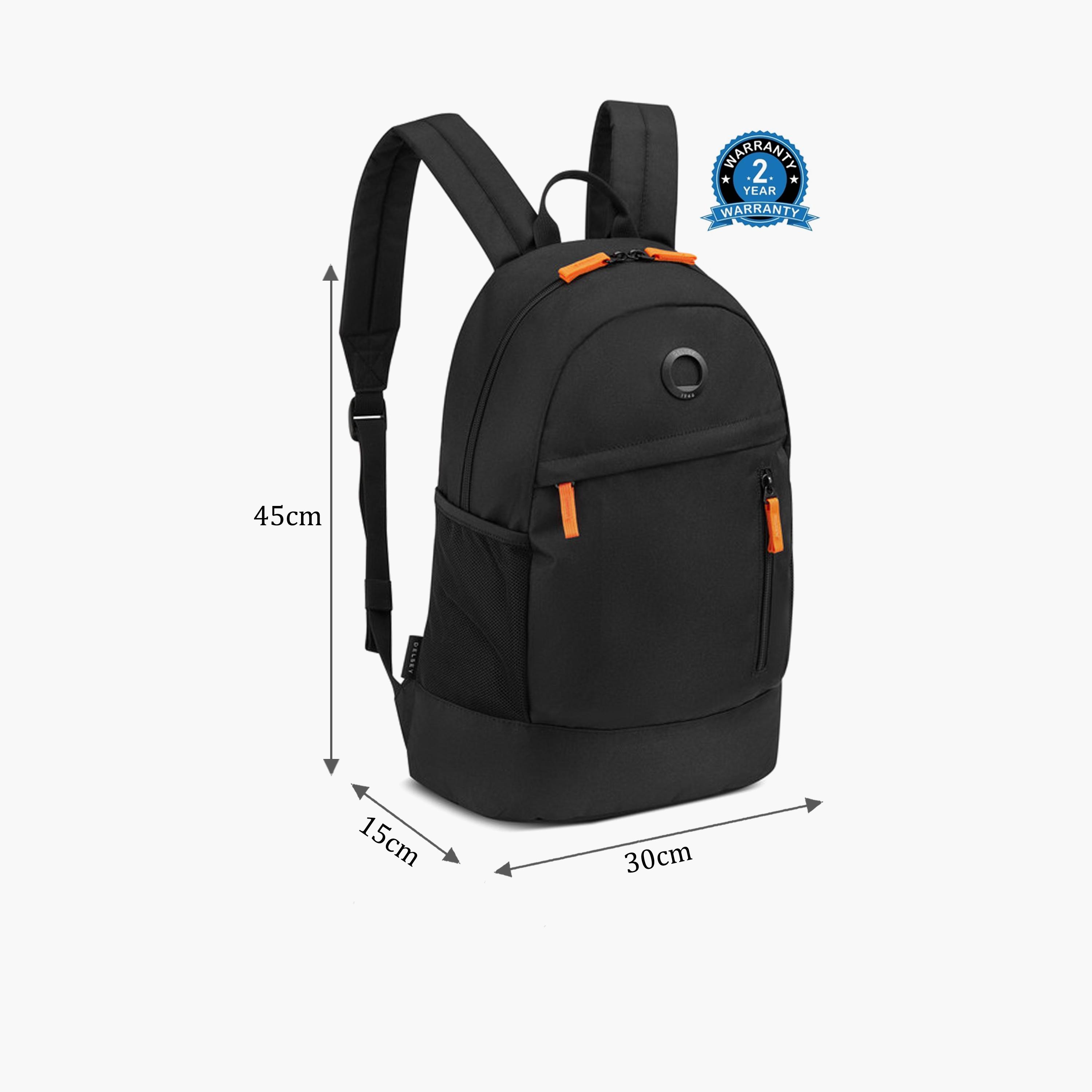 Delsey Paris 20 L | 15.6 Inches Kylian Laptop Backpack, Polyester, Adjustable Strap | 36286000-women-bagsandwallets-backpacks-image-2