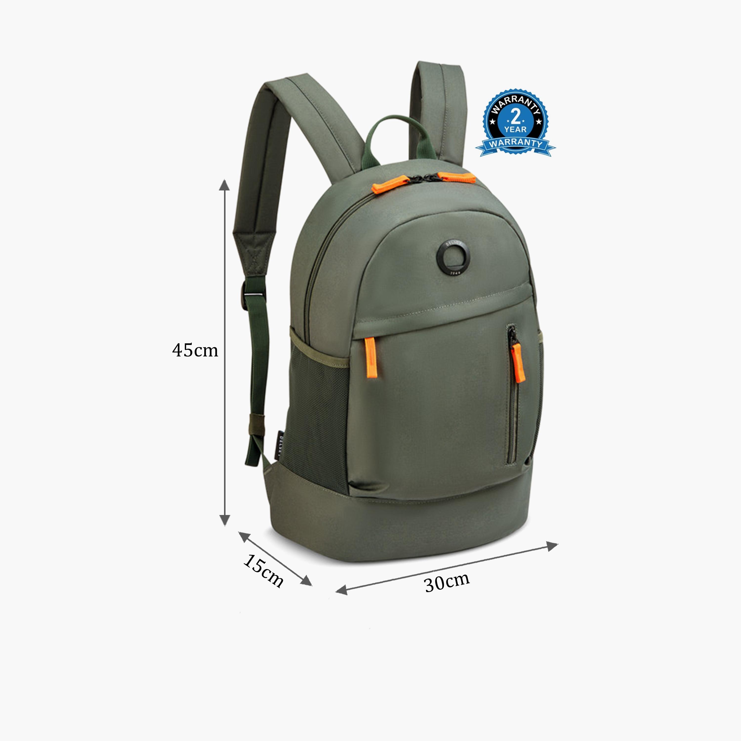 Delsey Paris 20 L | 15.6 Inches Kylian Laptop Backpack, Polyester, Adjustable Strap | 36286000-women-bagsandwallets-backpacks-image-2
