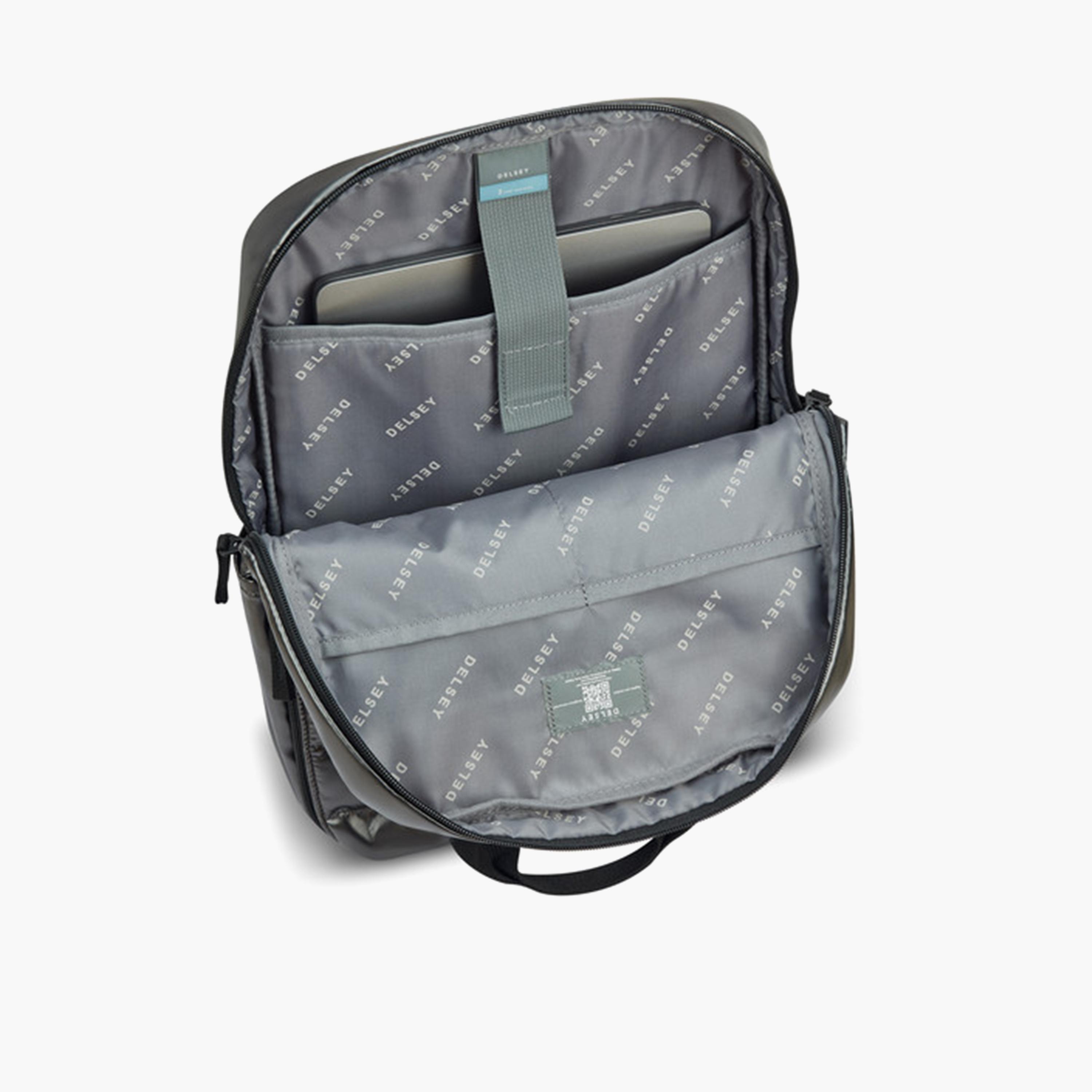 Delsey Paris 15.1 L | 15.6 Inches Paloma Backpack, Polyester, Adjustable Strap | 36306000-women-bagsandwallets-backpacks-image-6