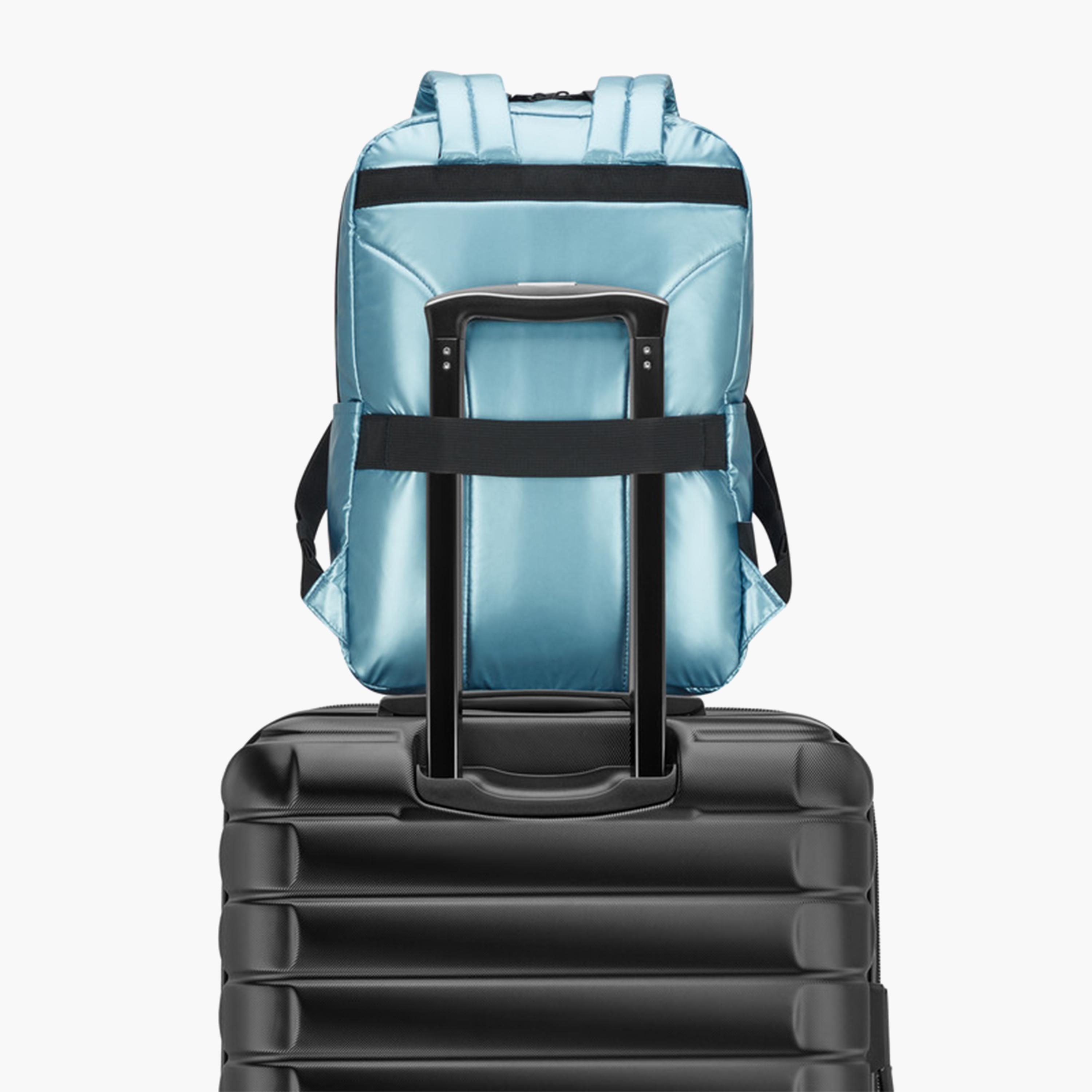 Delsey Paris 15.1 L | 15.6 Inches Paloma Backpack, Polyester, Adjustable Strap | 36306000-women-bagsandwallets-backpacks-image-9