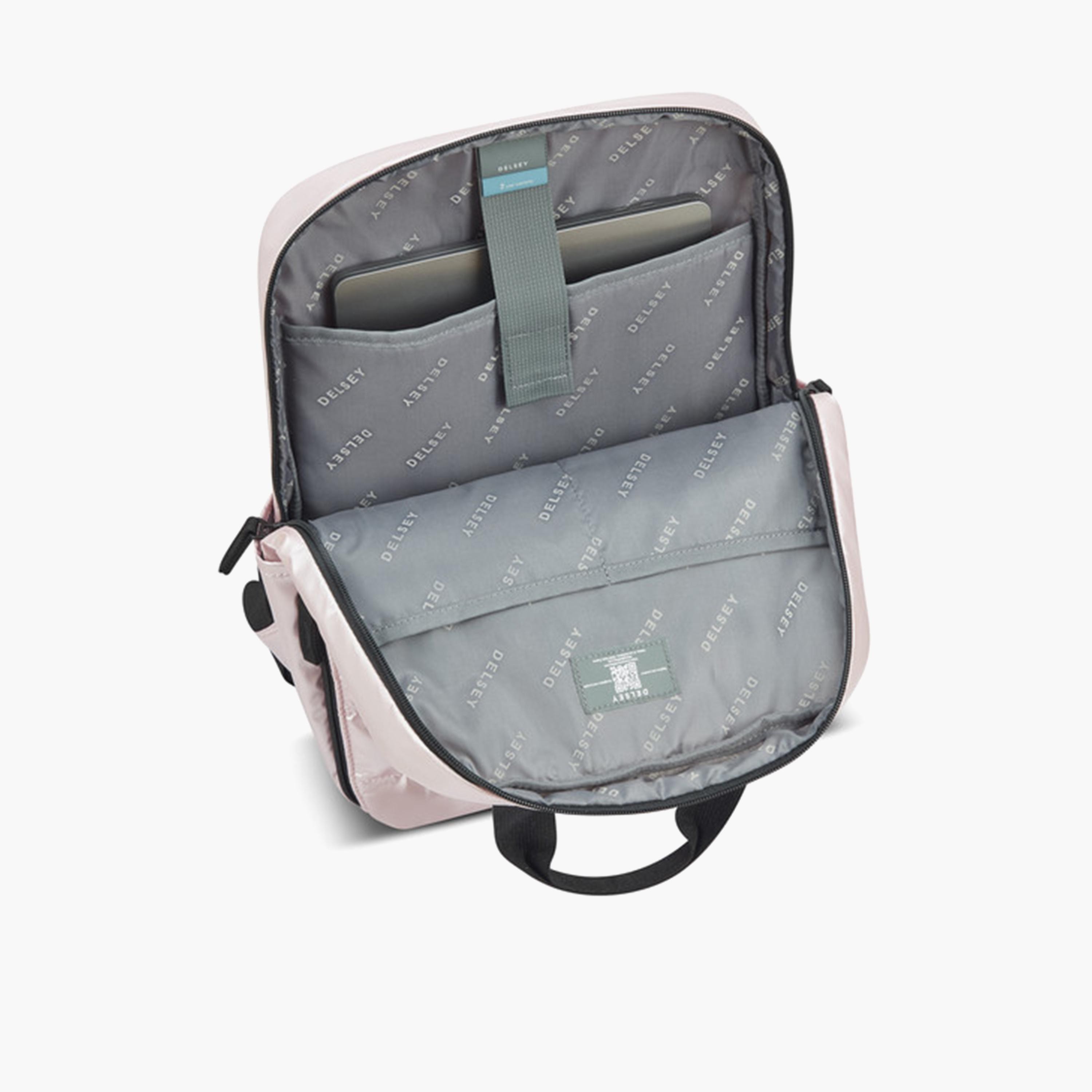 Delsey Paris 15.1 L | 15.6 Inches Paloma Backpack, Polyester, Adjustable Strap | 36306000-women-bagsandwallets-backpacks-image-6