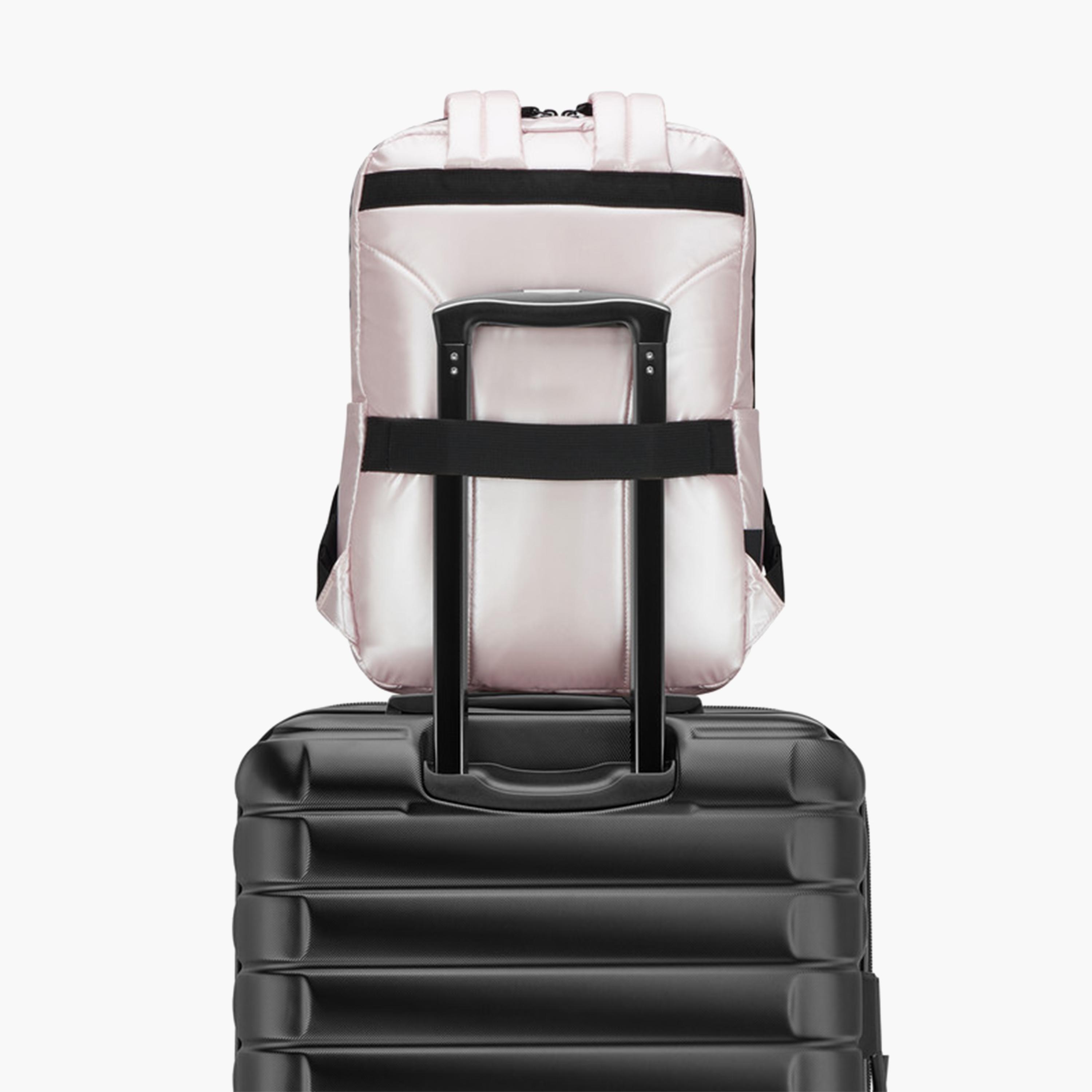 Delsey Paris 15.1 L | 15.6 Inches Paloma Backpack, Polyester, Adjustable Strap | 36306000-women-bagsandwallets-backpacks-image-9