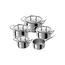 Zwilling 9-Piece Stainless Steel Induction Base Cookware Set-household-kitchen-cookware-cookwareandsets-image-1