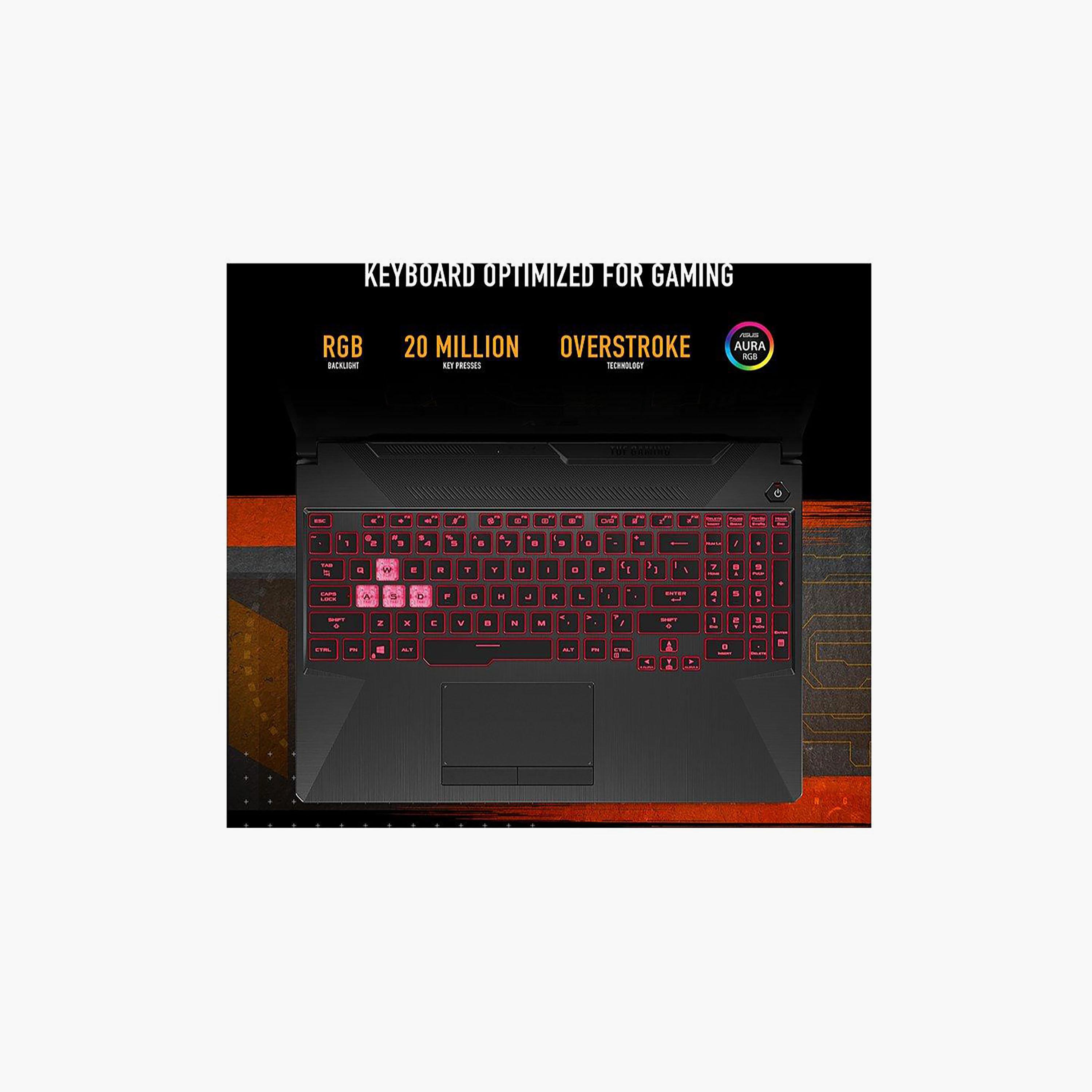 تاف جيمنج رايزن 7 رام DDR5 16 جيجا 512 جيجا SSD RTX 3050 4 جيجا GDDR6 15.6" وين 11 أسود من أسوس-PROMO_EMAX_AE_ENBD_131026-image-6