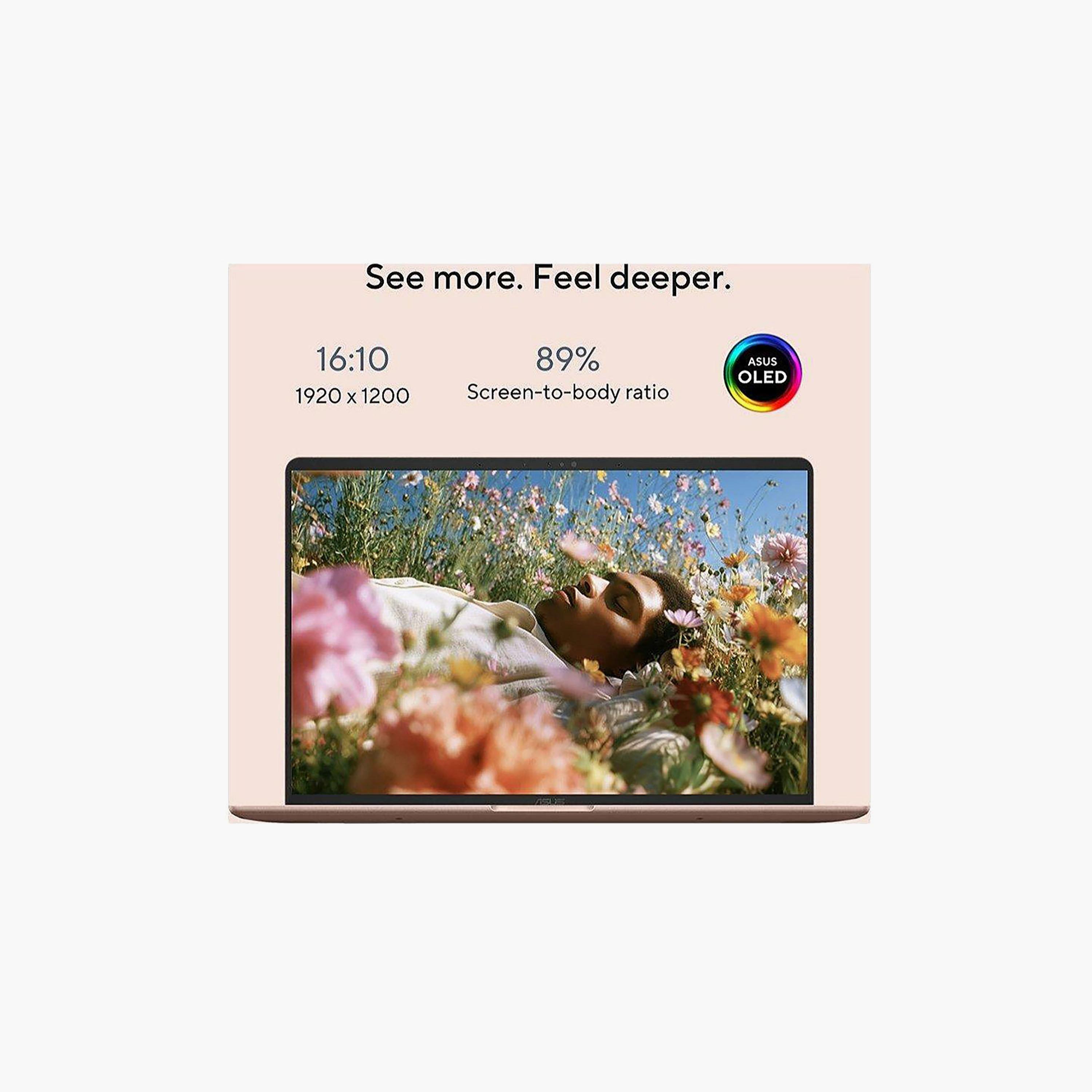 Asus Zenbook 14 Snapdragon X LPDDR5X 8GB 512GB SSD Graphics 14-inch Win11 Home | UX3480QA-U1158W-PROMO_EMAX_AE_ENBD_131026-image-8
