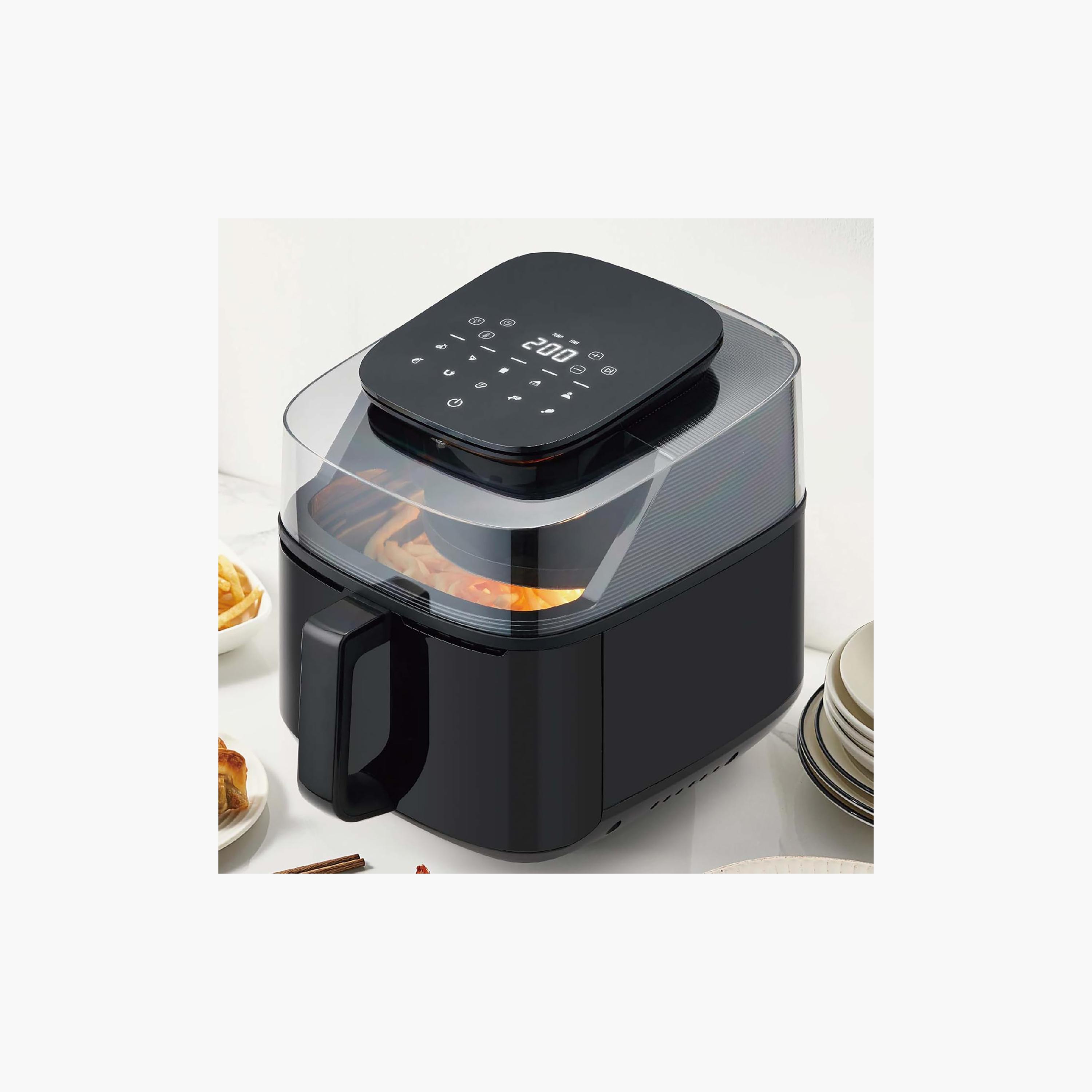 مقلاة هوائية بريستيج 1500 واط، سعة 5.5 لتر، لون أسود | PR50320-household-appliances-kitchenappliances-airfryers-image-6