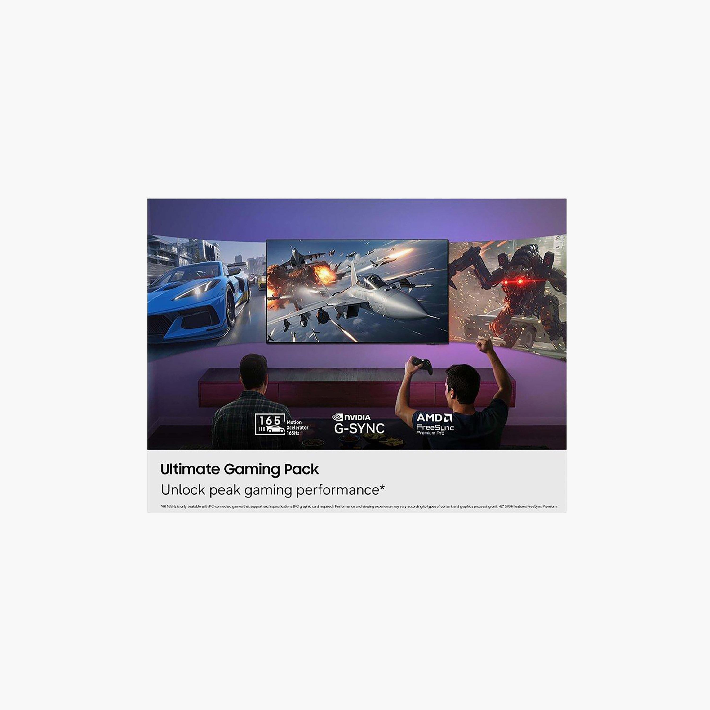 Samsung 77 inch OLED 4K HDR10+ Dolby Atmos Motion Xcelerator 165Hz QA77S90HAUXZN (2026 - UAE Version)-PROMO_EMAX_AE_ADIB_240926-image-7
