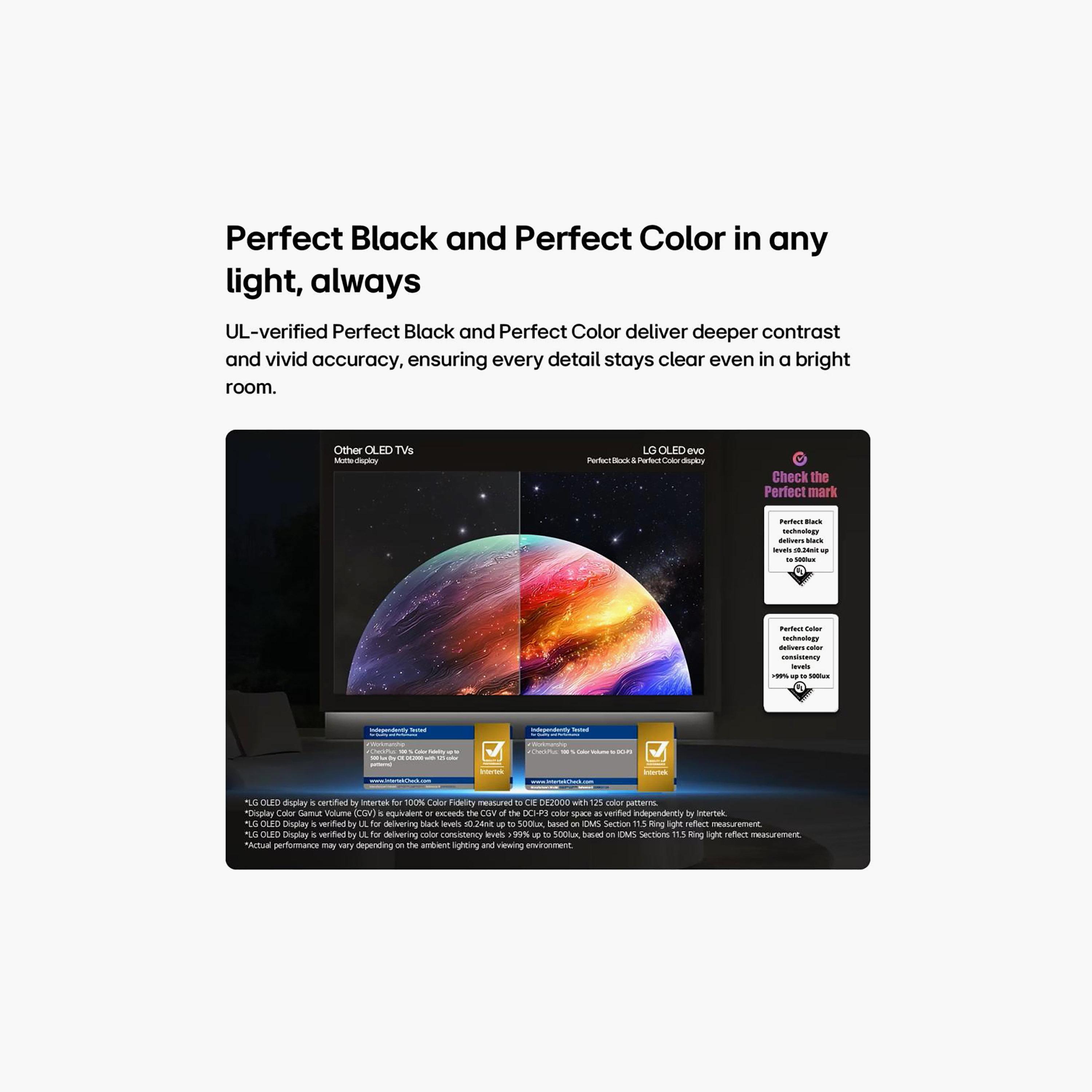LG 65 inch OLED TV 4K α11 AI Processor 4K Gen 3 HDR10 165 Hz 40 Watts OLED65C66LA-AMAG (2026)-electronics-televisionandvideo-image-3