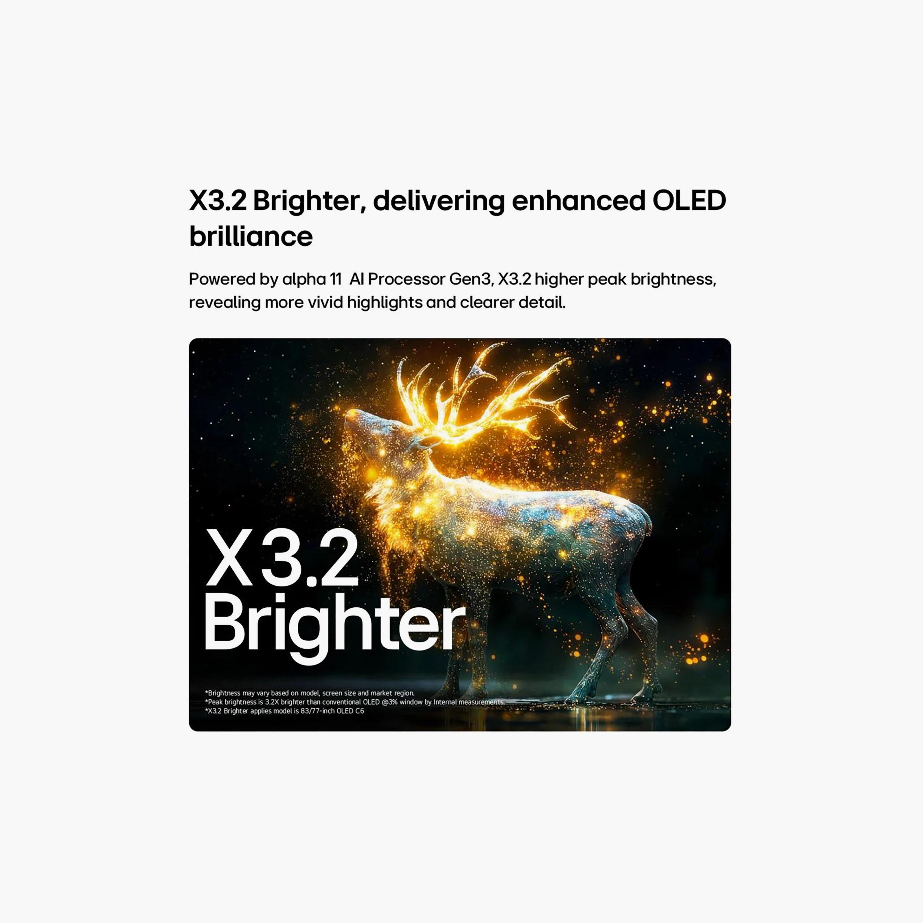 LG 77 Inch OLED TV 4K Brightness Booster HDR10 165Hz OLED77C66LA-AMAG-PROMO_EMAX_AE_ADIB_240926-image-9