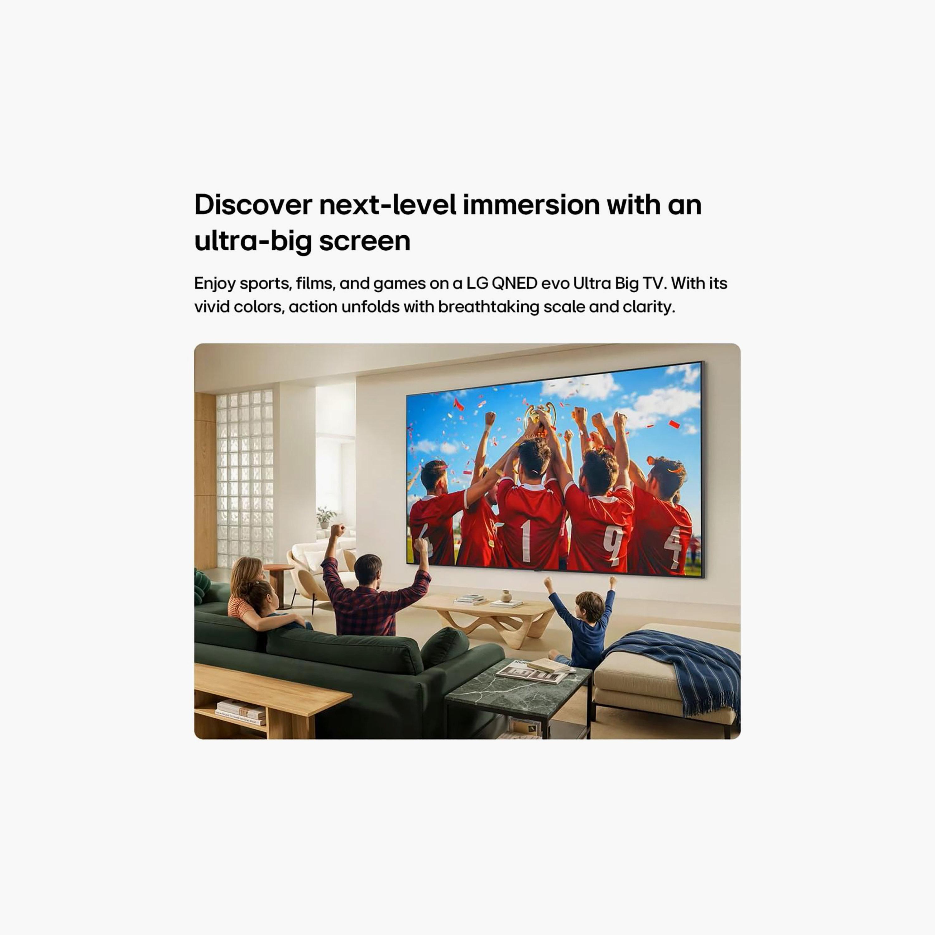 LG 86 inch Mini-LED TV 4K AI Processor 4K Gen 3 HDR10 144 Hz Built-in Satellite Receiver 86QNED85B6T-AMAG-PROMO_EMAX_AE_ADIB_240926-image-4
