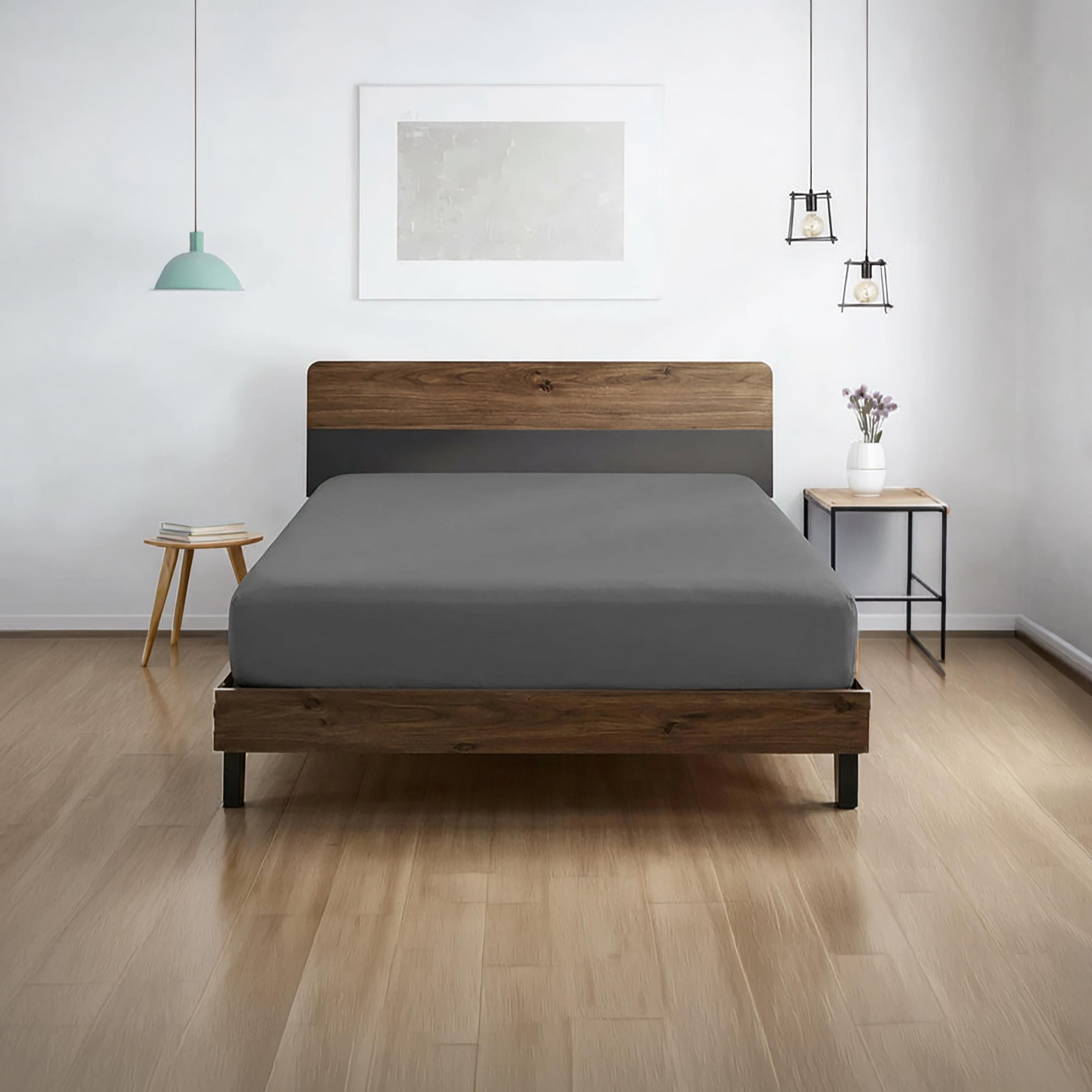 Donetella Modern Hypoallergenic Super King Fitted Sheet - 200X200Cm-household-bedding-sheetsandpillowcases-fittedsheets-image-2