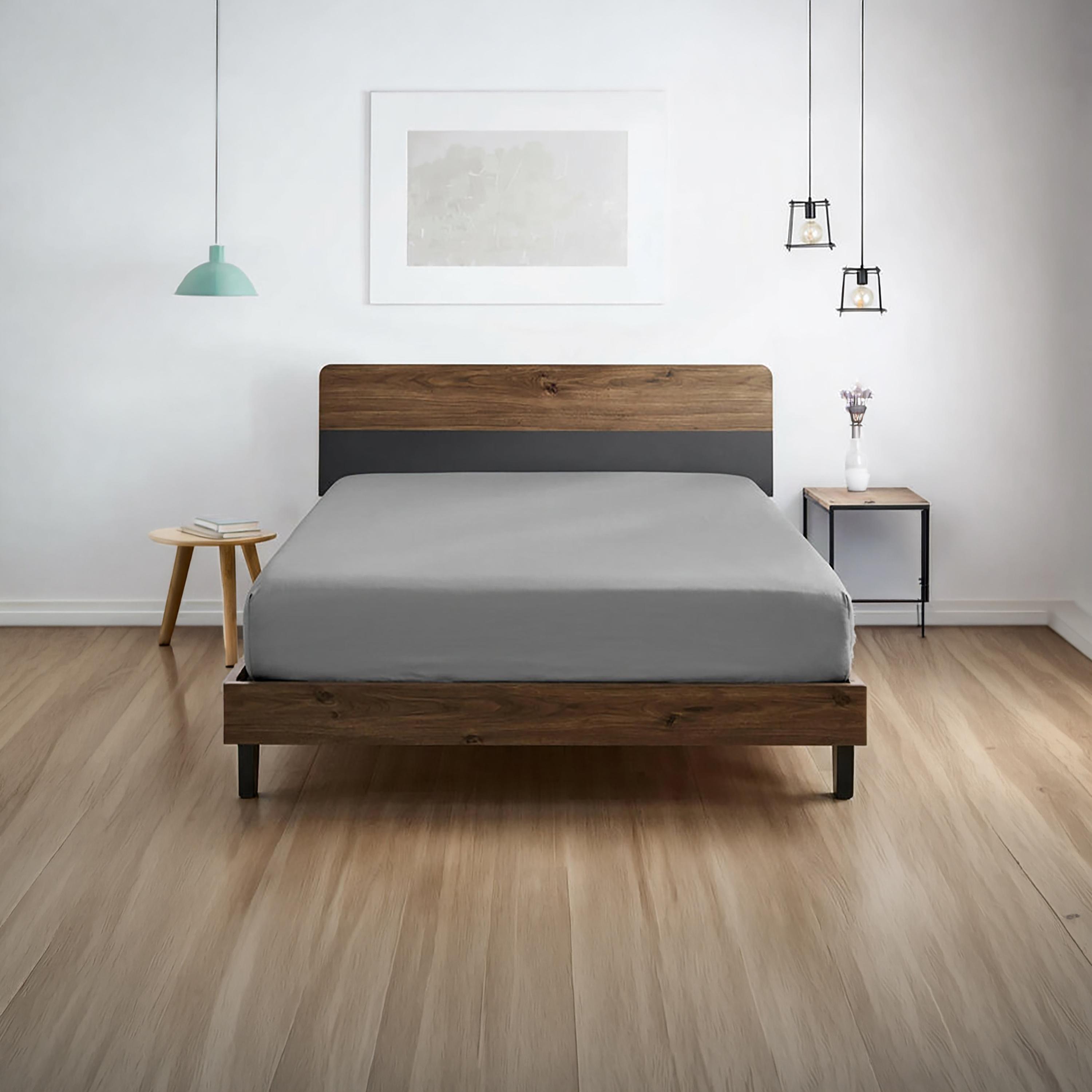 ملاءة سرير دونيتيلا الحديثة المضادة للحساسية مقاس سوبر كينج - 200 × 200 سم-household-bedding-sheetsandpillowcases-fittedsheets-image-2
