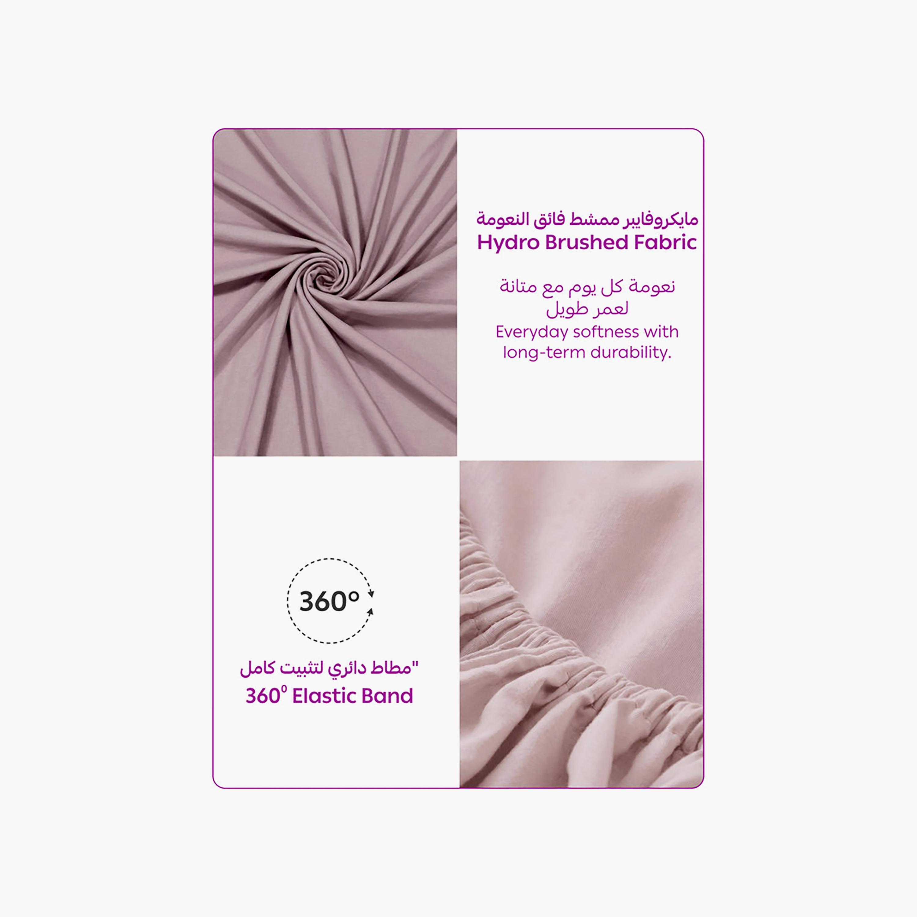 ملاءة سرير دونيتيلا الحديثة المضادة للحساسية مقاس سوبر كينج - 200 × 200 سم-household-bedding-sheetsandpillowcases-fittedsheets-image-5