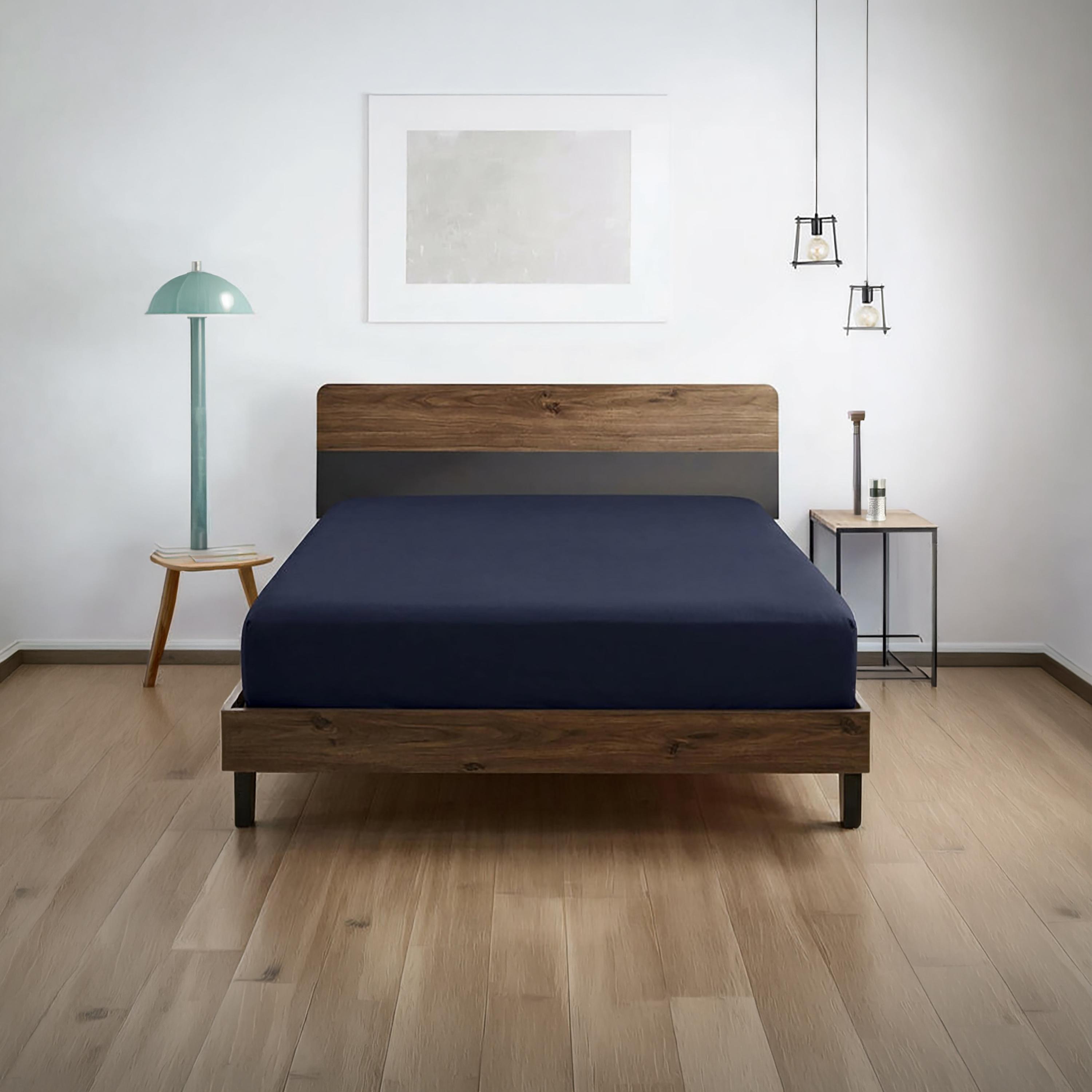 ملاءة سرير دونيتيلا الحديثة المضادة للحساسية مقاس سوبر كينج - 200 × 200 سم-household-bedding-sheetsandpillowcases-fittedsheets-image-2