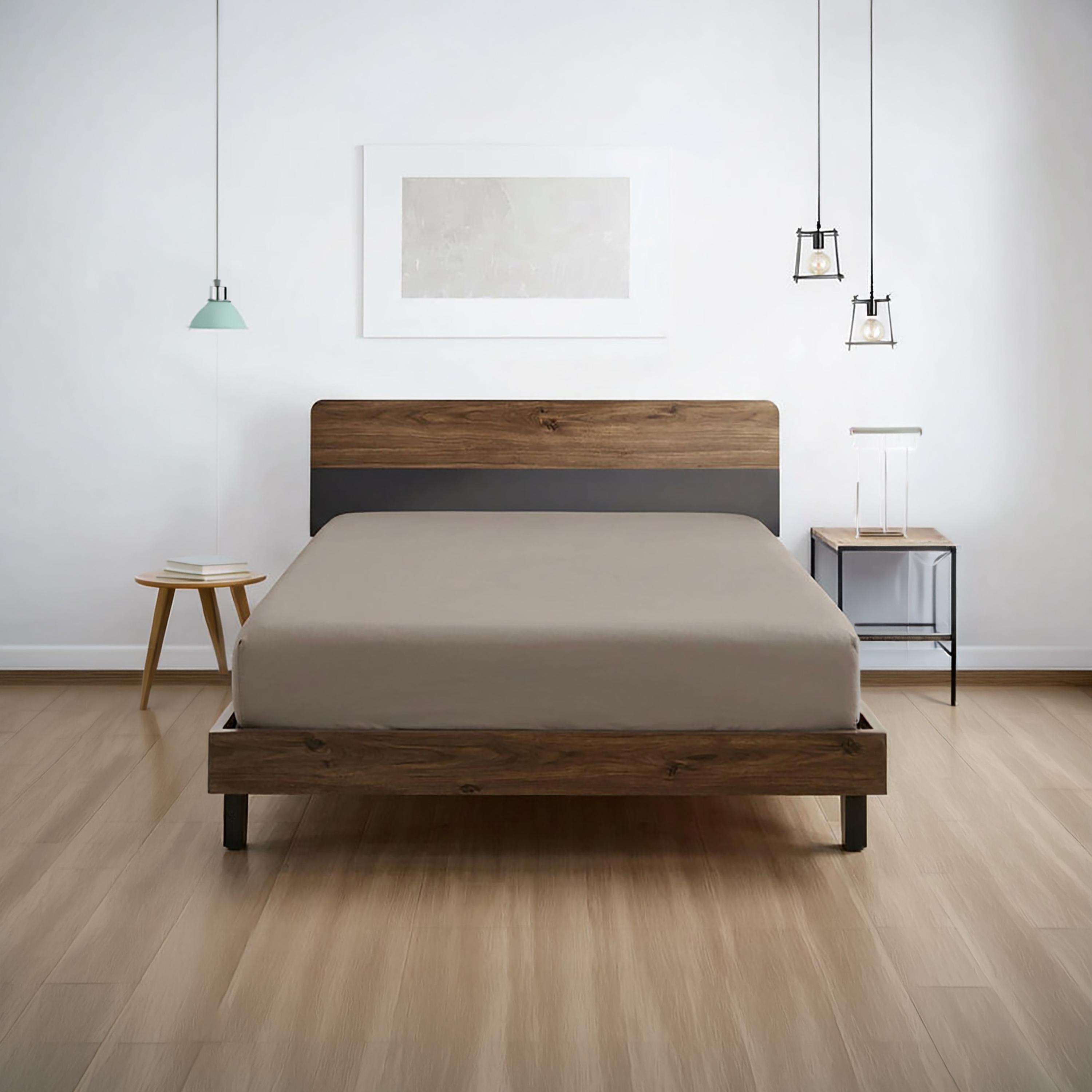 ملاءة سرير دونيتيلا الحديثة المضادة للحساسية مقاس سوبر كينج - 200 × 200 سم-household-bedding-sheetsandpillowcases-fittedsheets-image-2