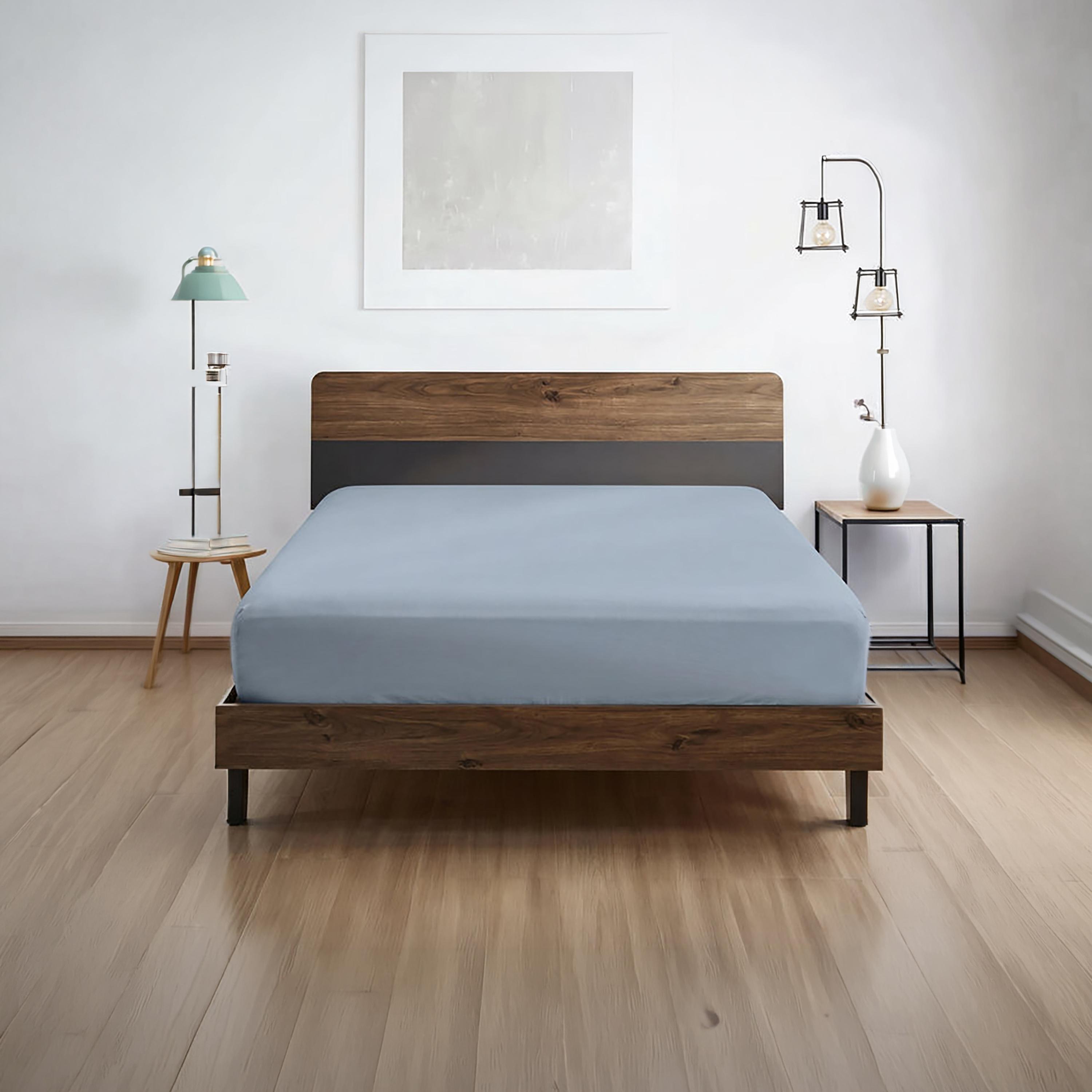 ملاءة سرير دونيتيلا الحديثة المضادة للحساسية مقاس سوبر كينج - 200 × 200 سم-household-bedding-sheetsandpillowcases-fittedsheets-image-2