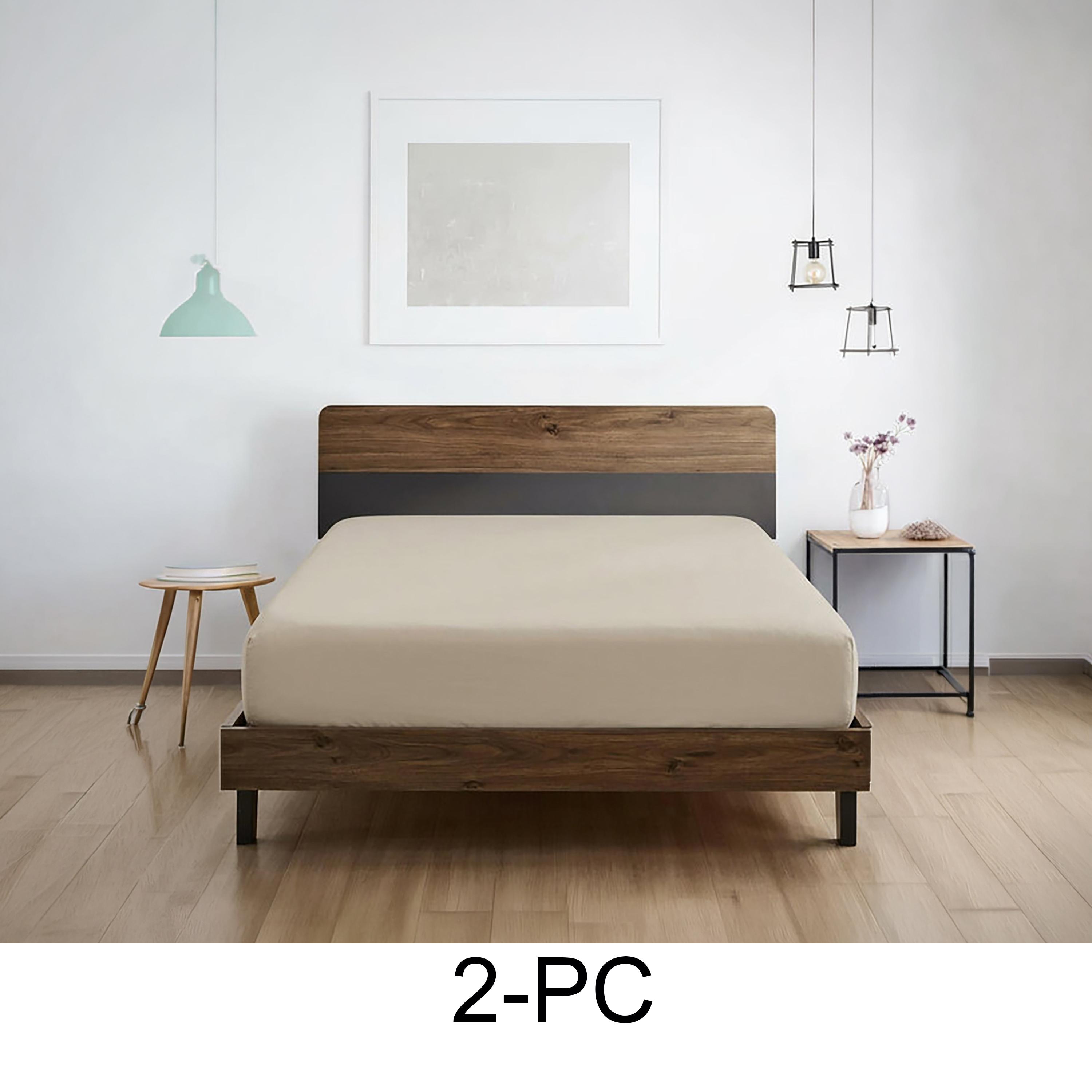 Donetella Modern Hypoallergenic Super King Fitted Sheet - 200X200Cm-household-bedding-sheetsandpillowcases-fittedsheets-image-2
