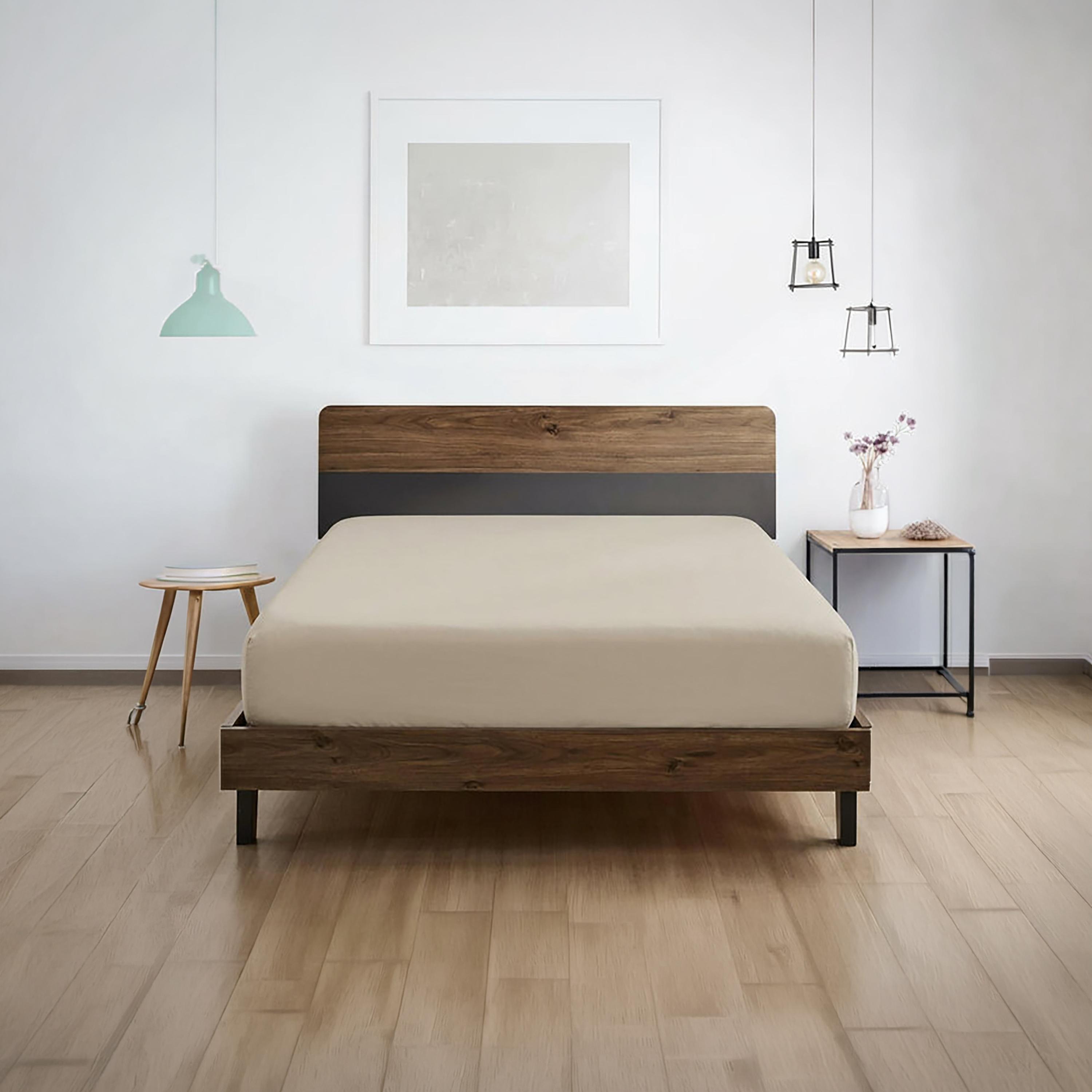 Donetella Modern Hypoallergenic Super King Fitted Sheet - 200X200Cm-household-bedding-sheetsandpillowcases-fittedsheets-image-3