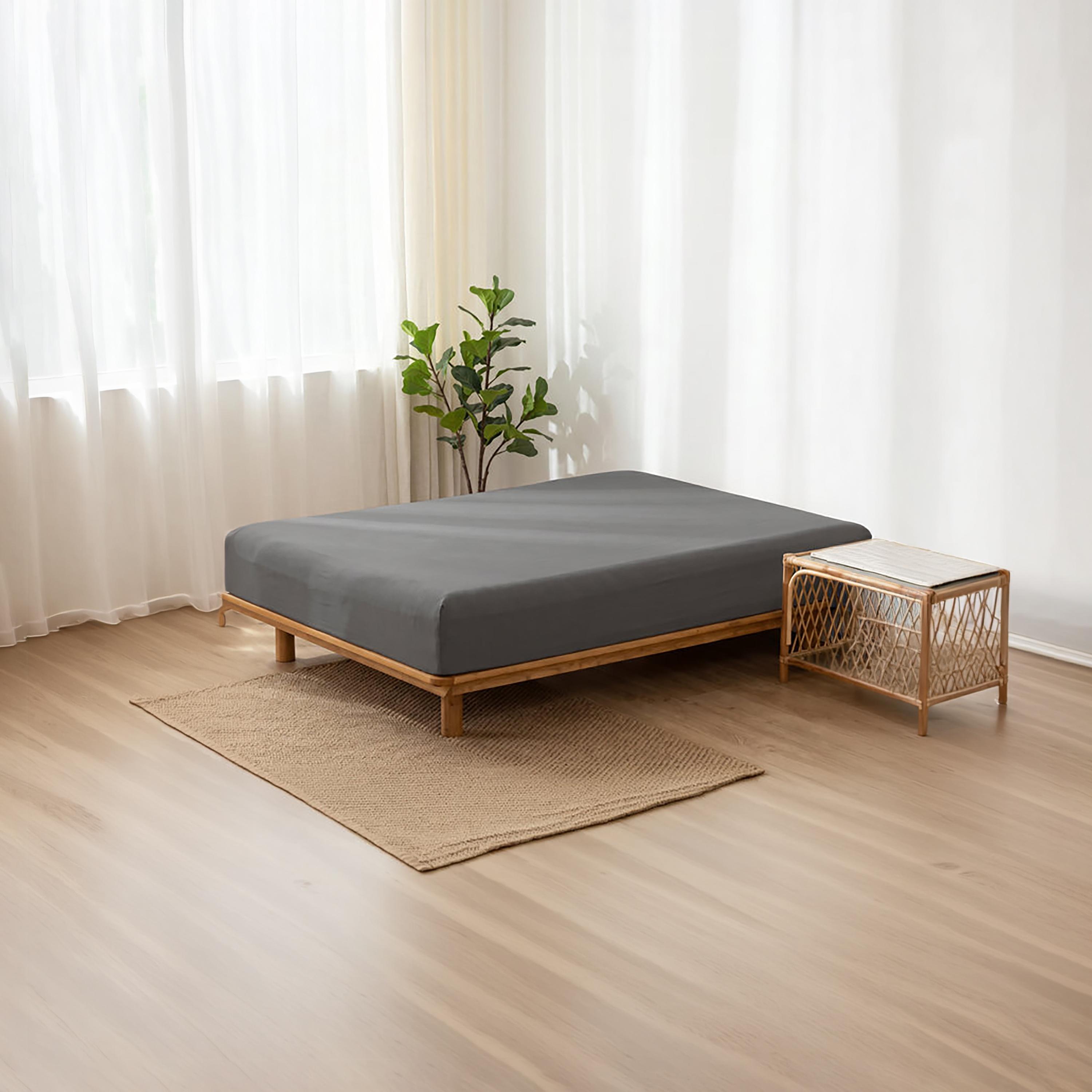 ملاءة سرير دونيتيلا الحديثة المضادة للحساسية مقاس سوبر كينج - 200 × 200 سم-household-bedding-sheetsandpillowcases-fittedsheets-image-3