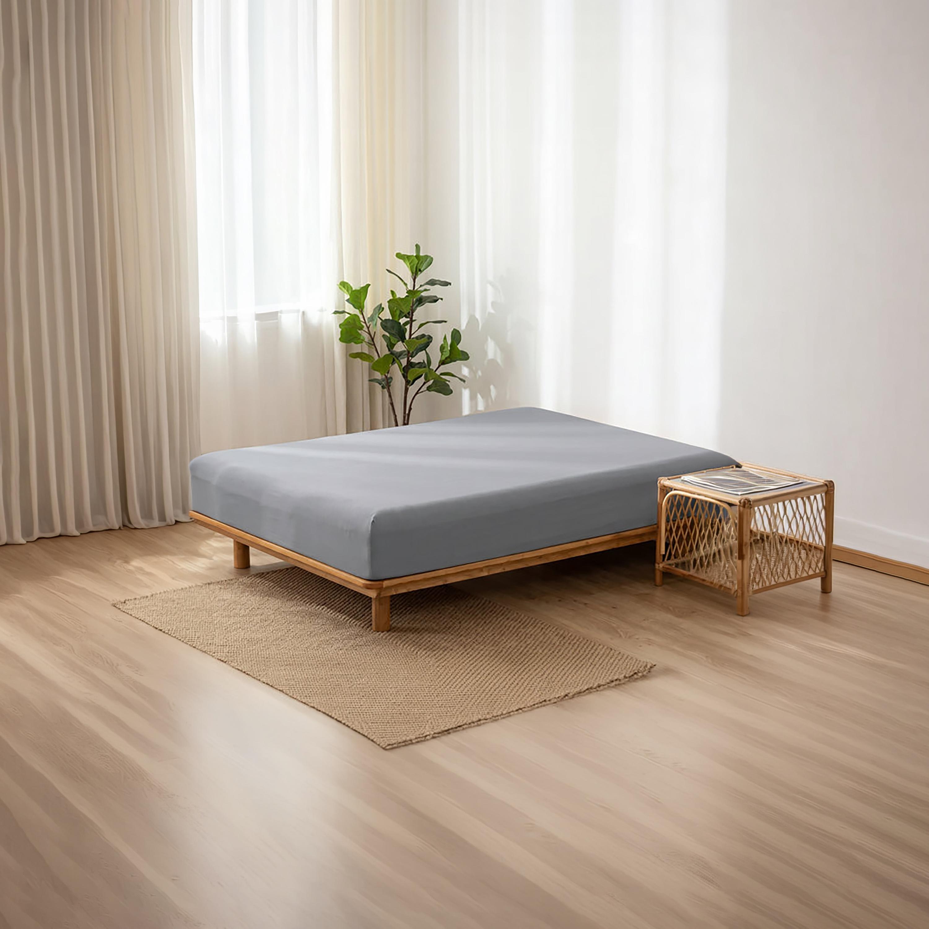 Donetella Modern Hypoallergenic Super King Fitted Sheet - 200X200Cm-household-bedding-sheetsandpillowcases-fittedsheets-image-3