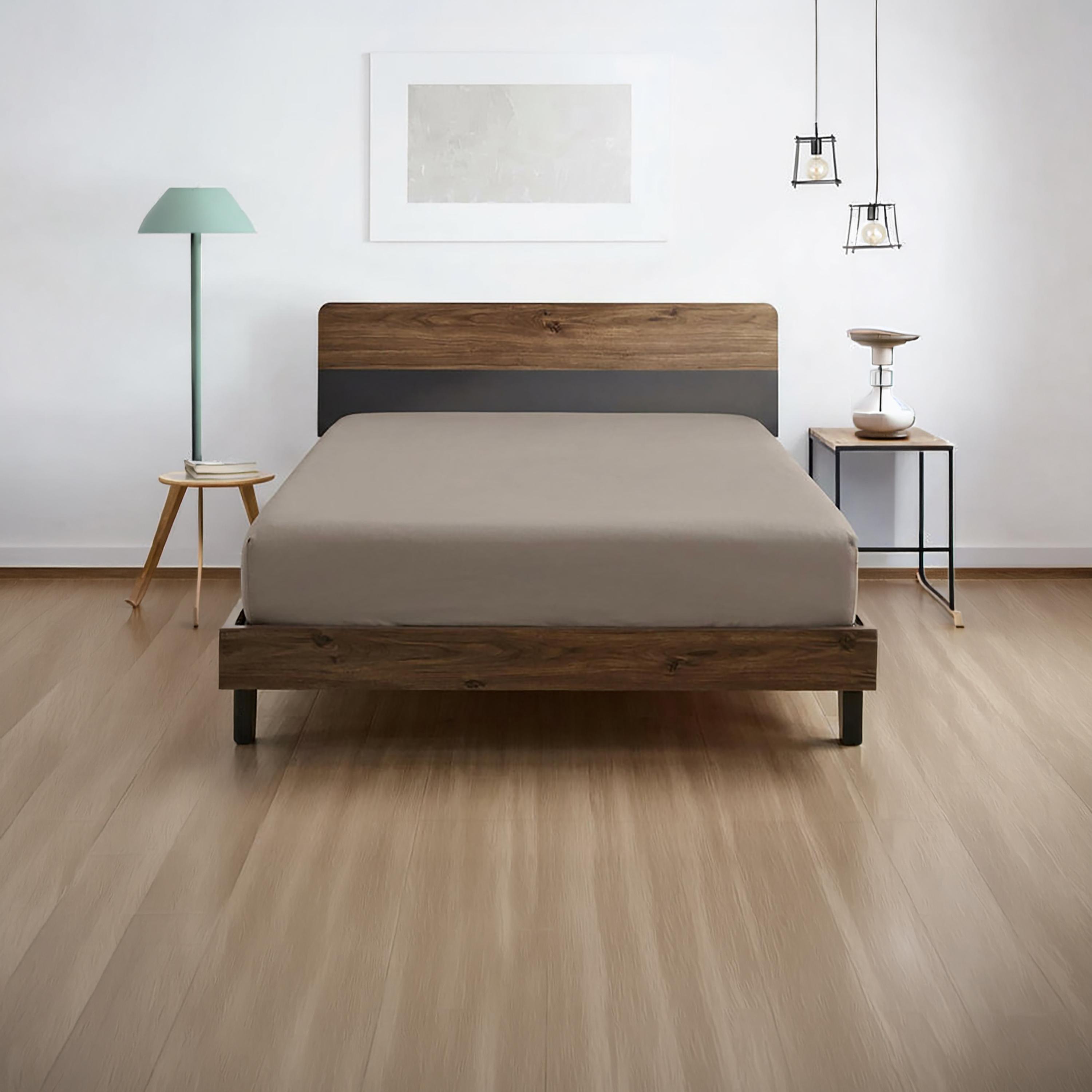 ملاءة سرير دونيتيلا الحديثة المضادة للحساسية مقاس سوبر كينج - 200 × 200 سم-household-bedding-sheetsandpillowcases-fittedsheets-image-2