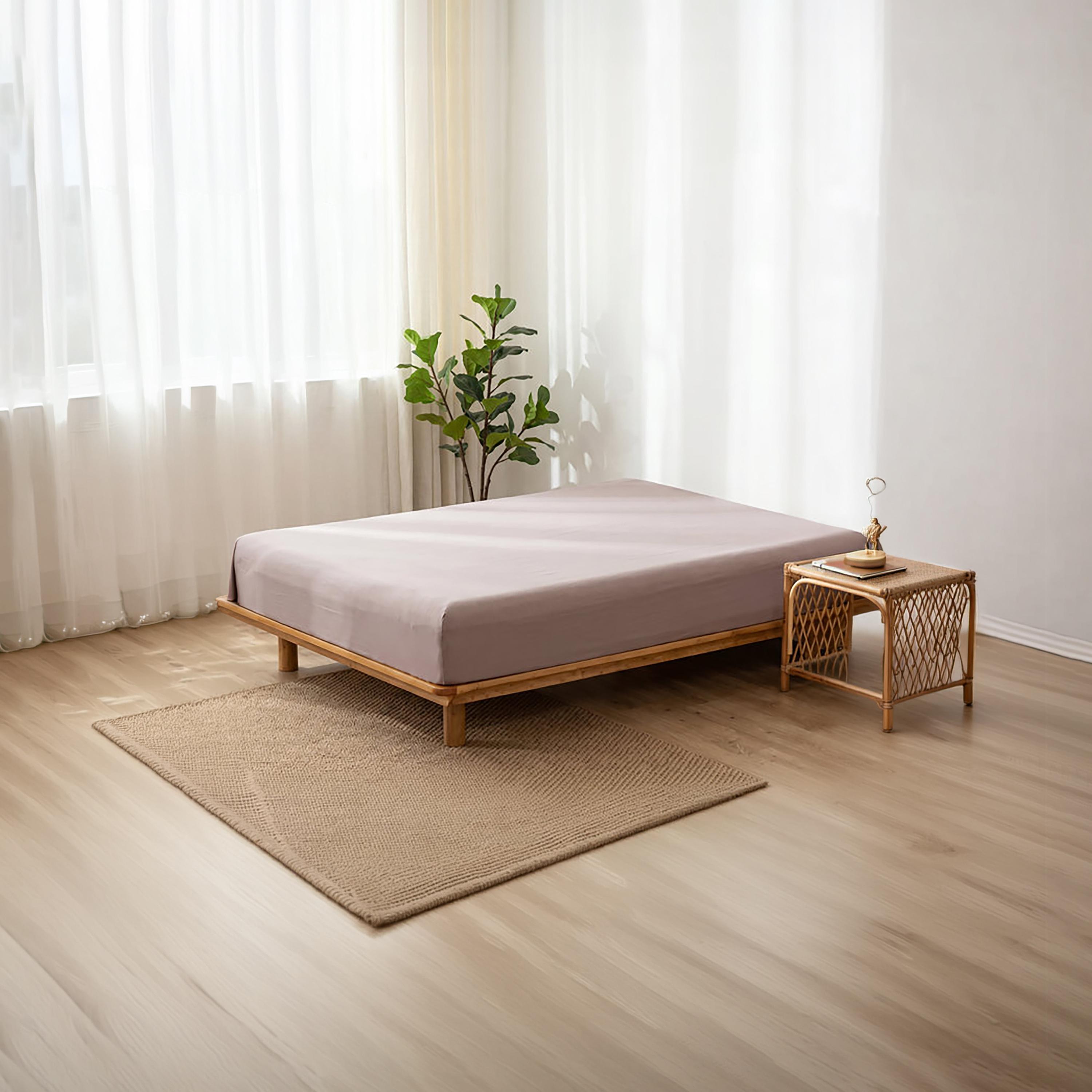 Donetella Modern Hypoallergenic Super King Fitted Sheet - 200X200Cm-household-bedding-sheetsandpillowcases-fittedsheets-image-3