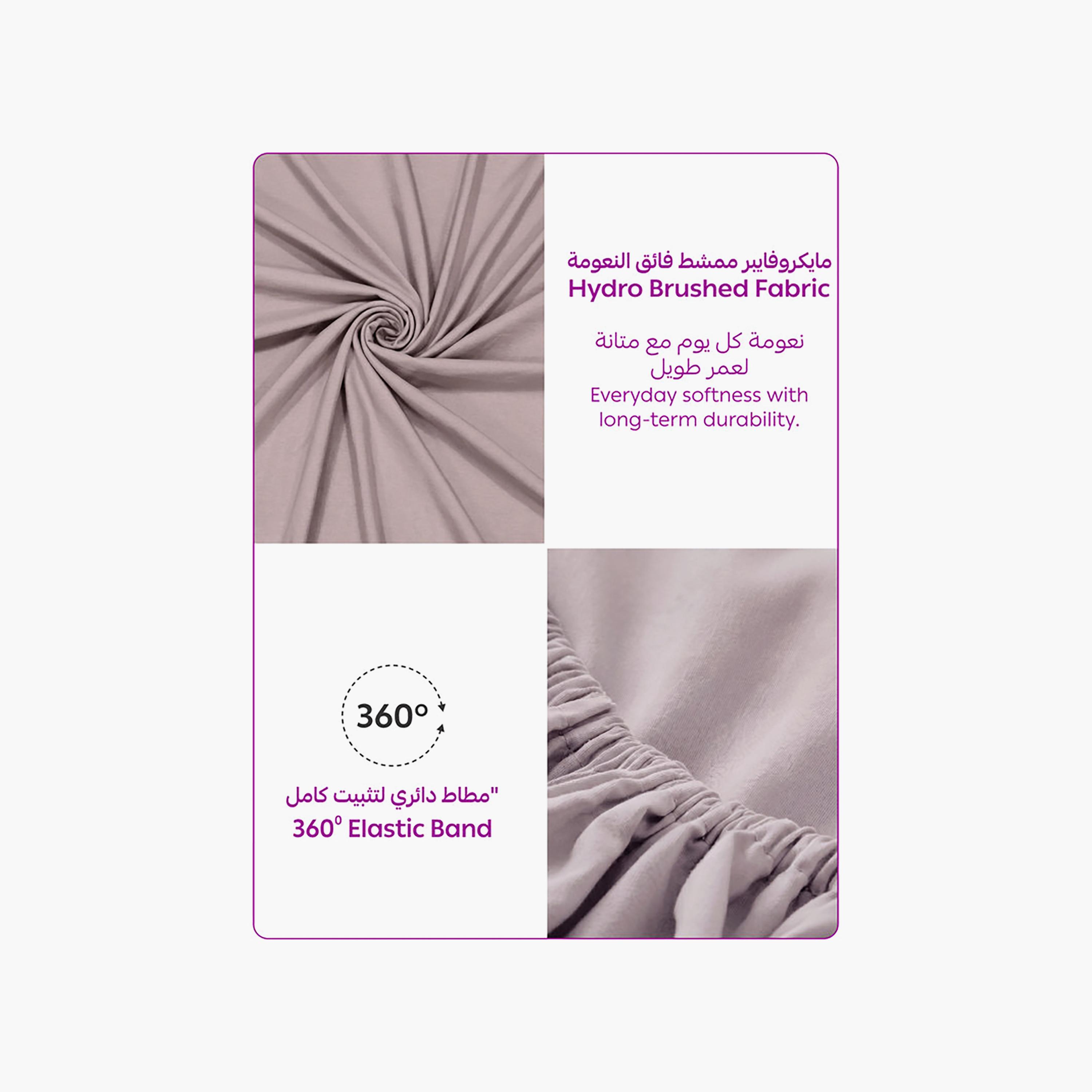 Donetella Modern Hypoallergenic Super King Fitted Sheet - 200X200Cm-household-bedding-sheetsandpillowcases-fittedsheets-image-6