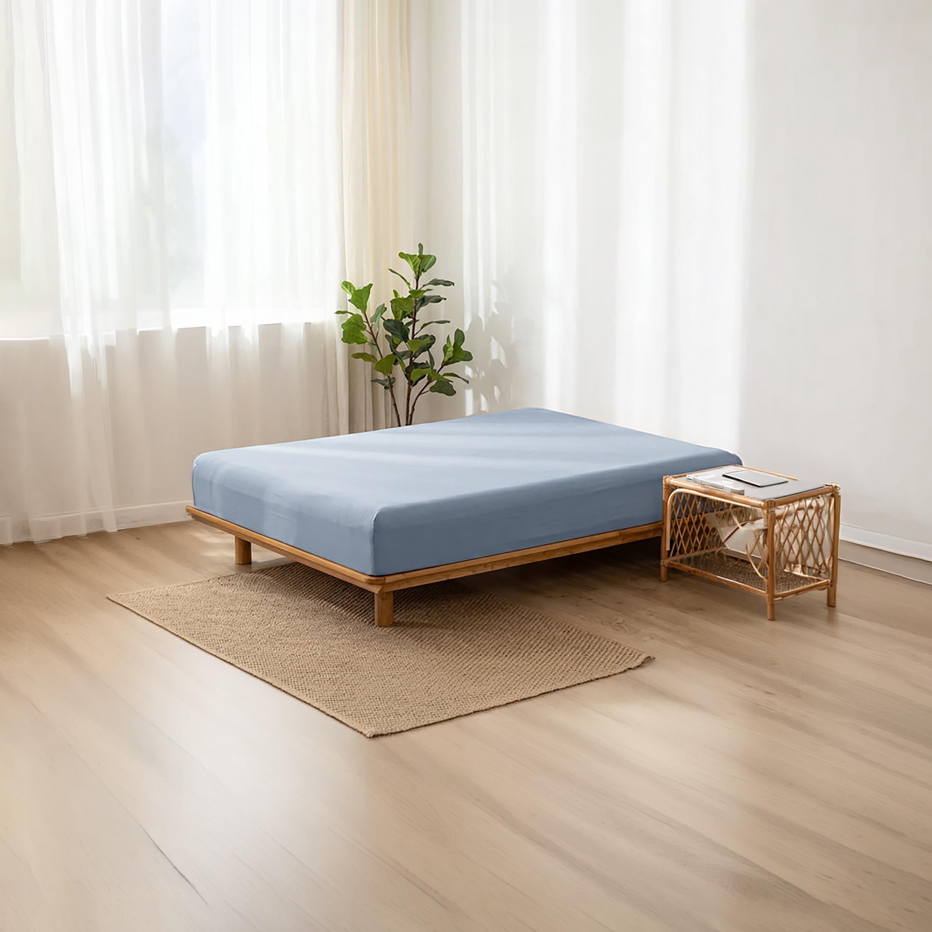 Donetella Modern Hypoallergenic Super King Fitted Sheet - 200X200Cm-household-bedding-sheetsandpillowcases-fittedsheets-image-3