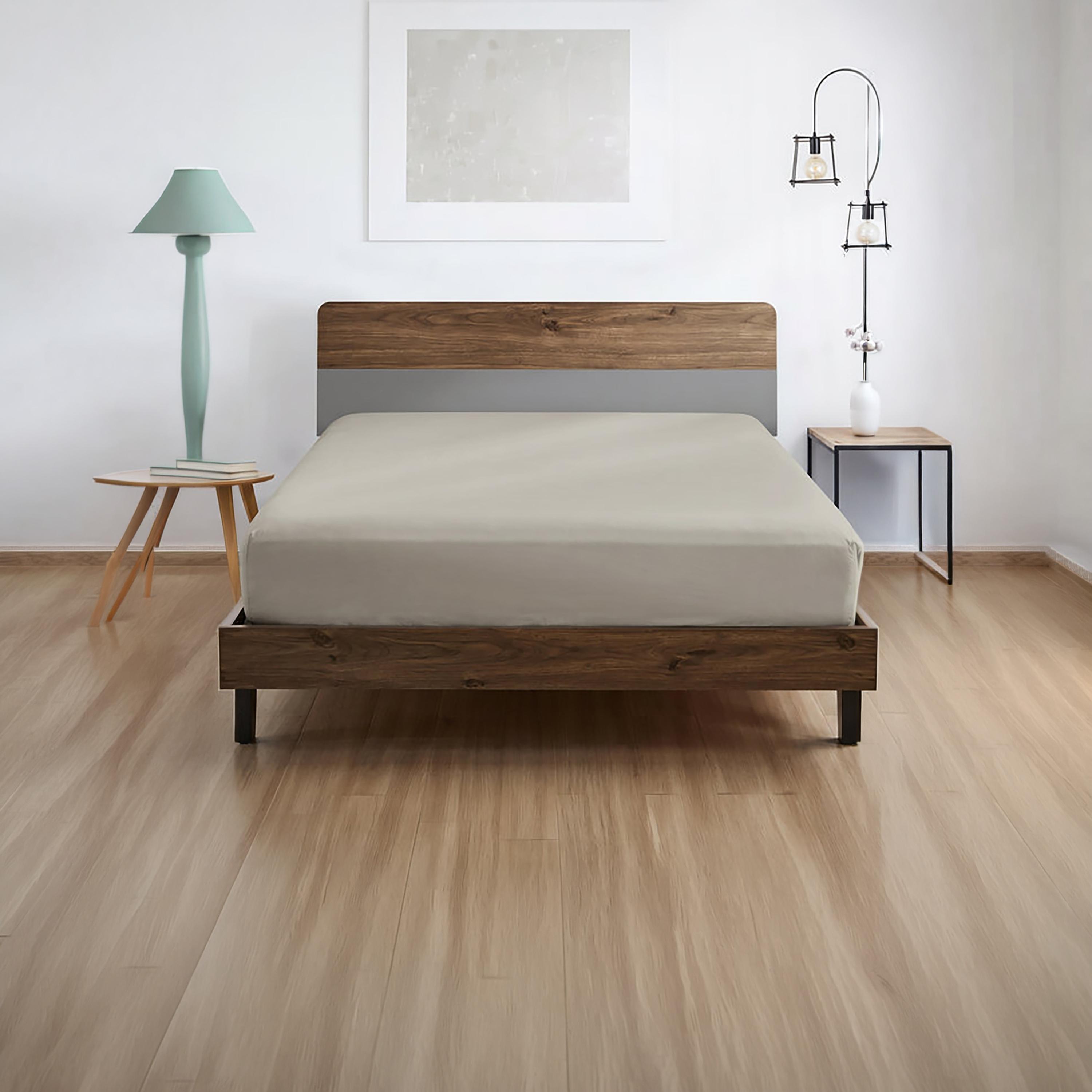 ملاءة سرير دونيتيلا الحديثة المضادة للحساسية مقاس سوبر كينج - 200 × 200 سم-household-bedding-sheetsandpillowcases-fittedsheets-image-2