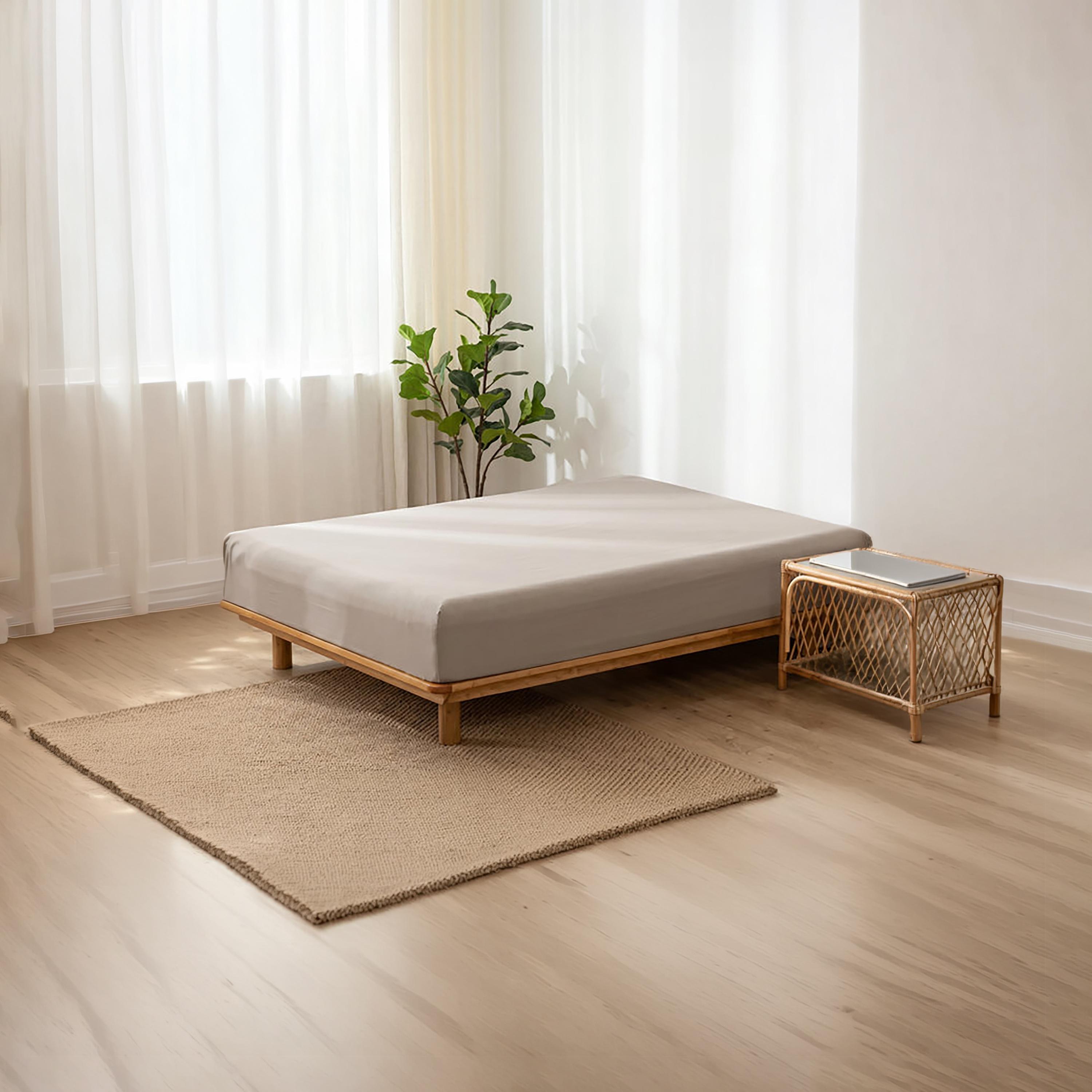 ملاءة سرير دونيتيلا الحديثة المضادة للحساسية مقاس سوبر كينج - 200 × 200 سم-household-bedding-sheetsandpillowcases-fittedsheets-image-3