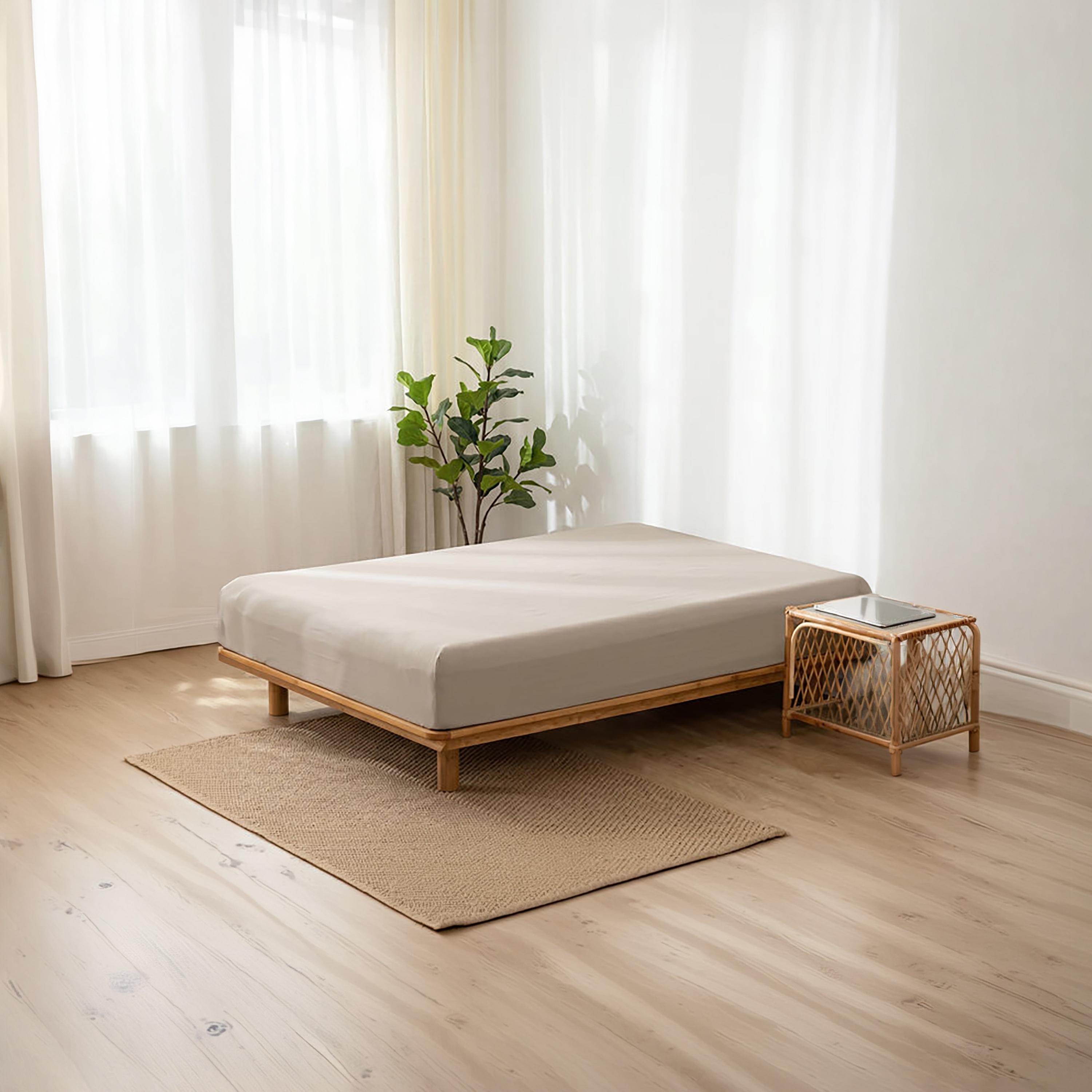 Donetella Modern Hypoallergenic Super King Fitted Sheet - 200X200Cm-household-bedding-sheetsandpillowcases-fittedsheets-image-3