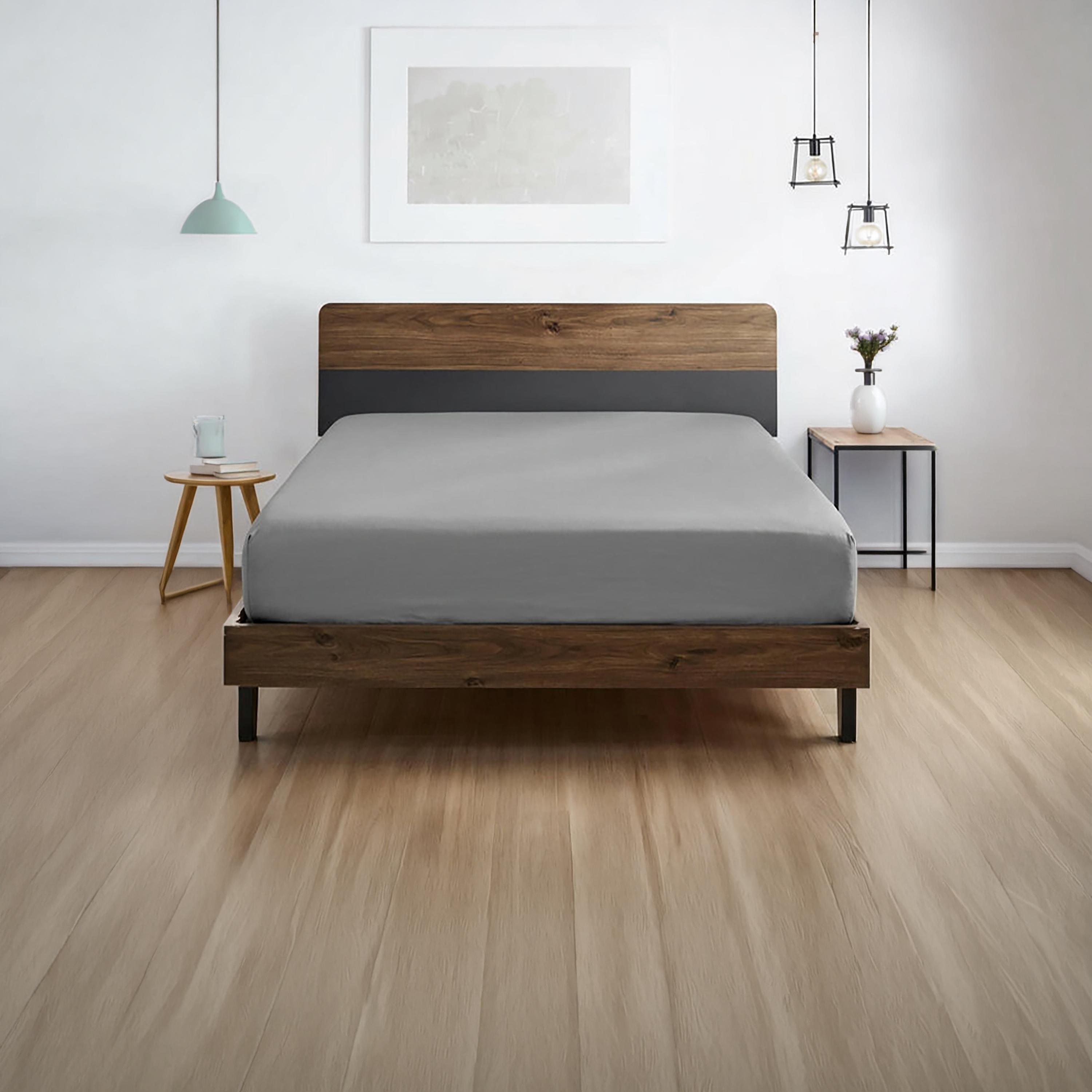 ملاءة سرير دونيتيلا الحديثة المضادة للحساسية مقاس سوبر كينج - 200 × 200 سم-household-bedding-sheetsandpillowcases-fittedsheets-image-2