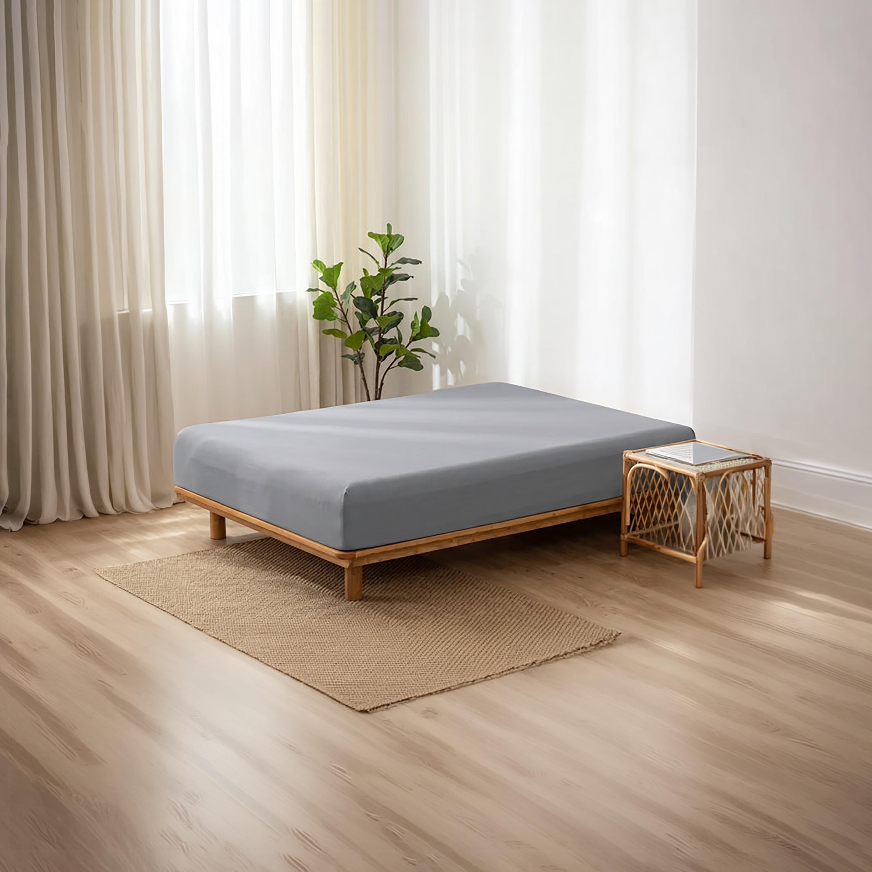 ملاءة سرير دونيتيلا الحديثة المضادة للحساسية مقاس سوبر كينج - 200 × 200 سم-household-bedding-sheetsandpillowcases-fittedsheets-image-3